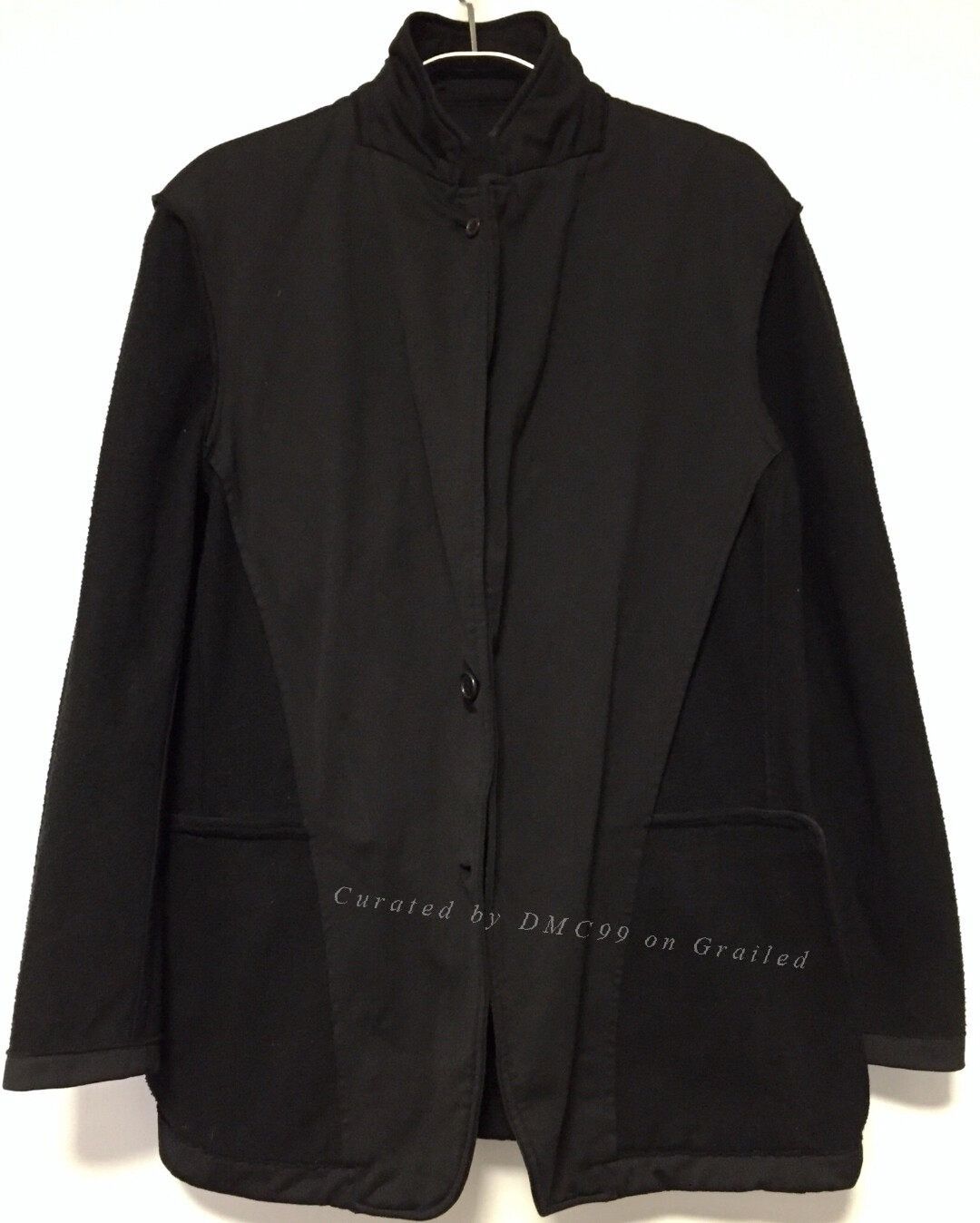 Comme des Garcons Comme des Garcons Black Pleated Blazer Size US M / EU 48-50 / 2 - 4 Thumbnail