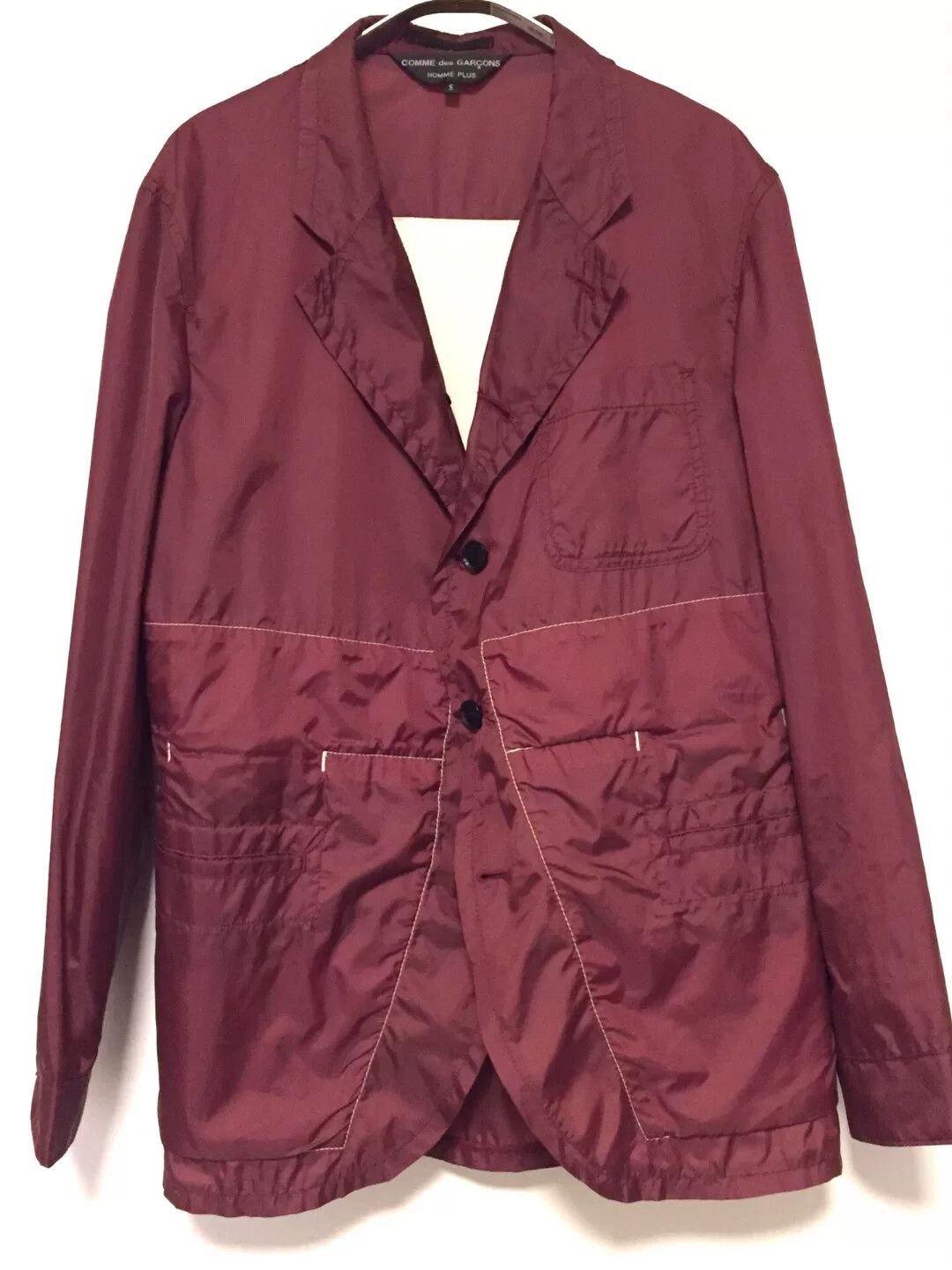 Comme des Garcons Comme des Garcons Plus Pleated Nylon Jacket Size US S / EU 44-46 / 1 - 2 Thumbnail