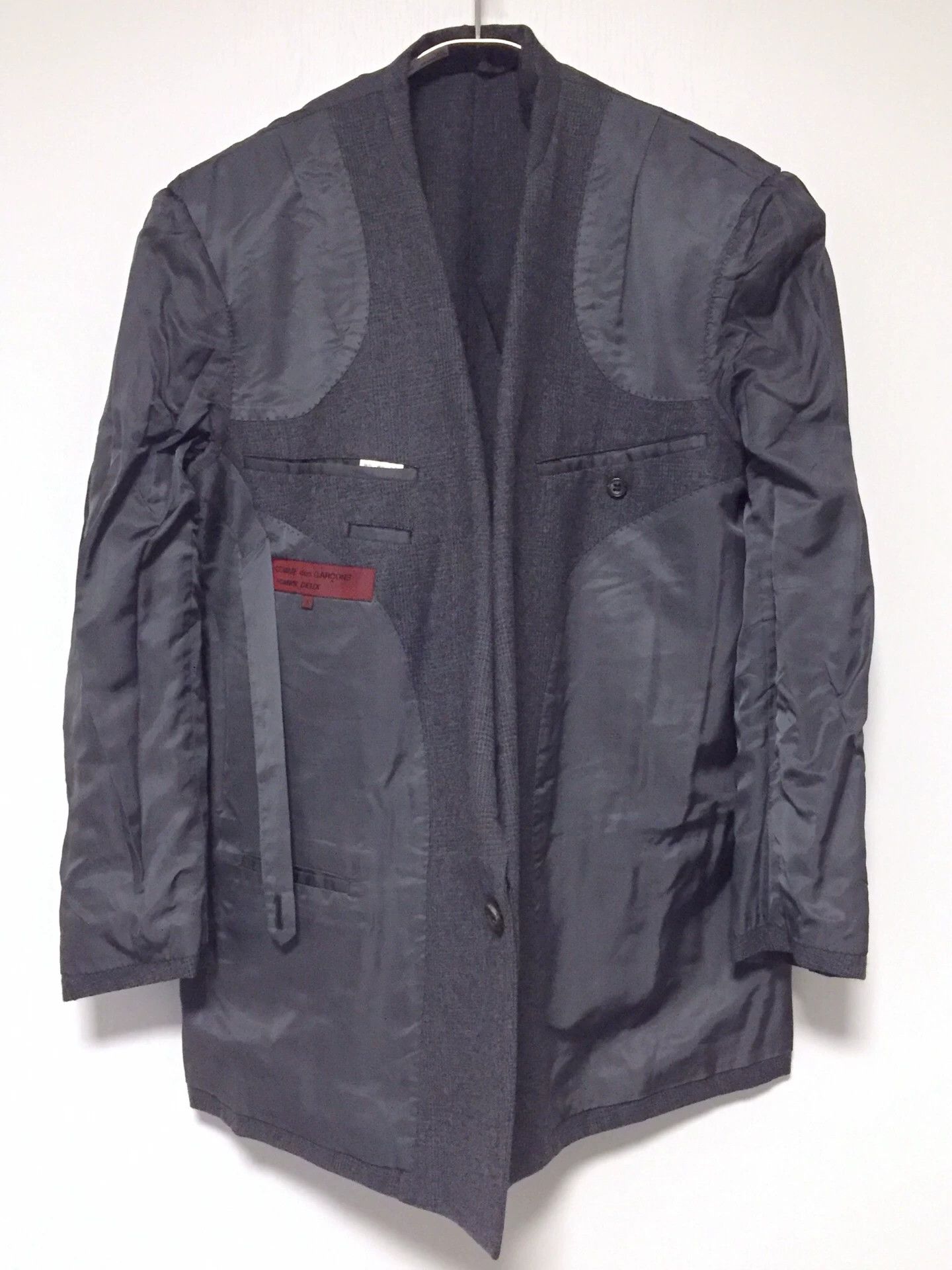 Comme des Garcons Comme des Garcons Deux Gray Wool Blazer Size US S / EU 44-46 / 1 - 6 Thumbnail