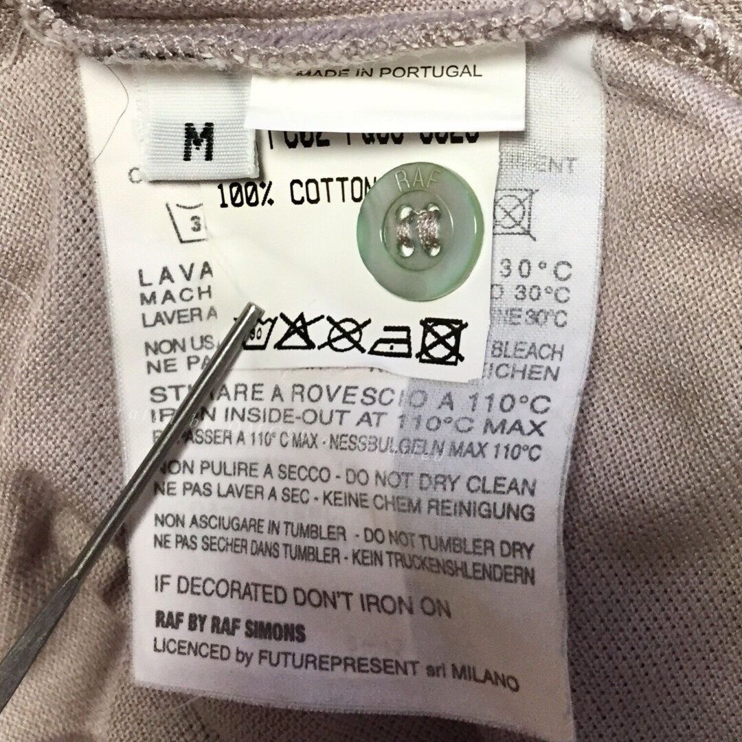 Raf Simons Raf Simons Early Archive Polo Collar T-shirt Size US M / EU 48-50 / 2 - 6 Thumbnail