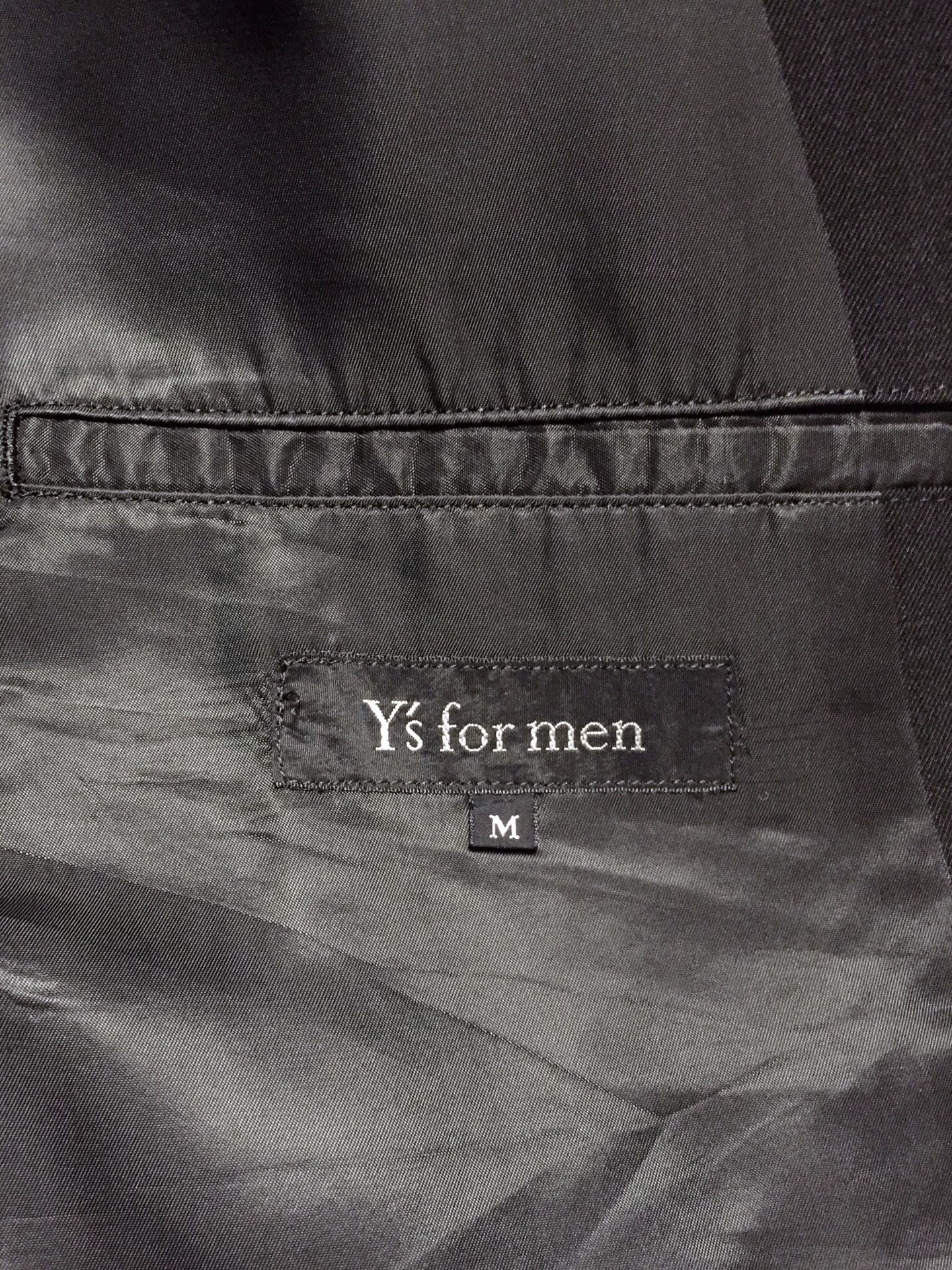 Yohji Yamamoto Yohji Yamamoto Y's Men Black Wool Coat Size US M / EU 48-50 / 2 - 3 Thumbnail