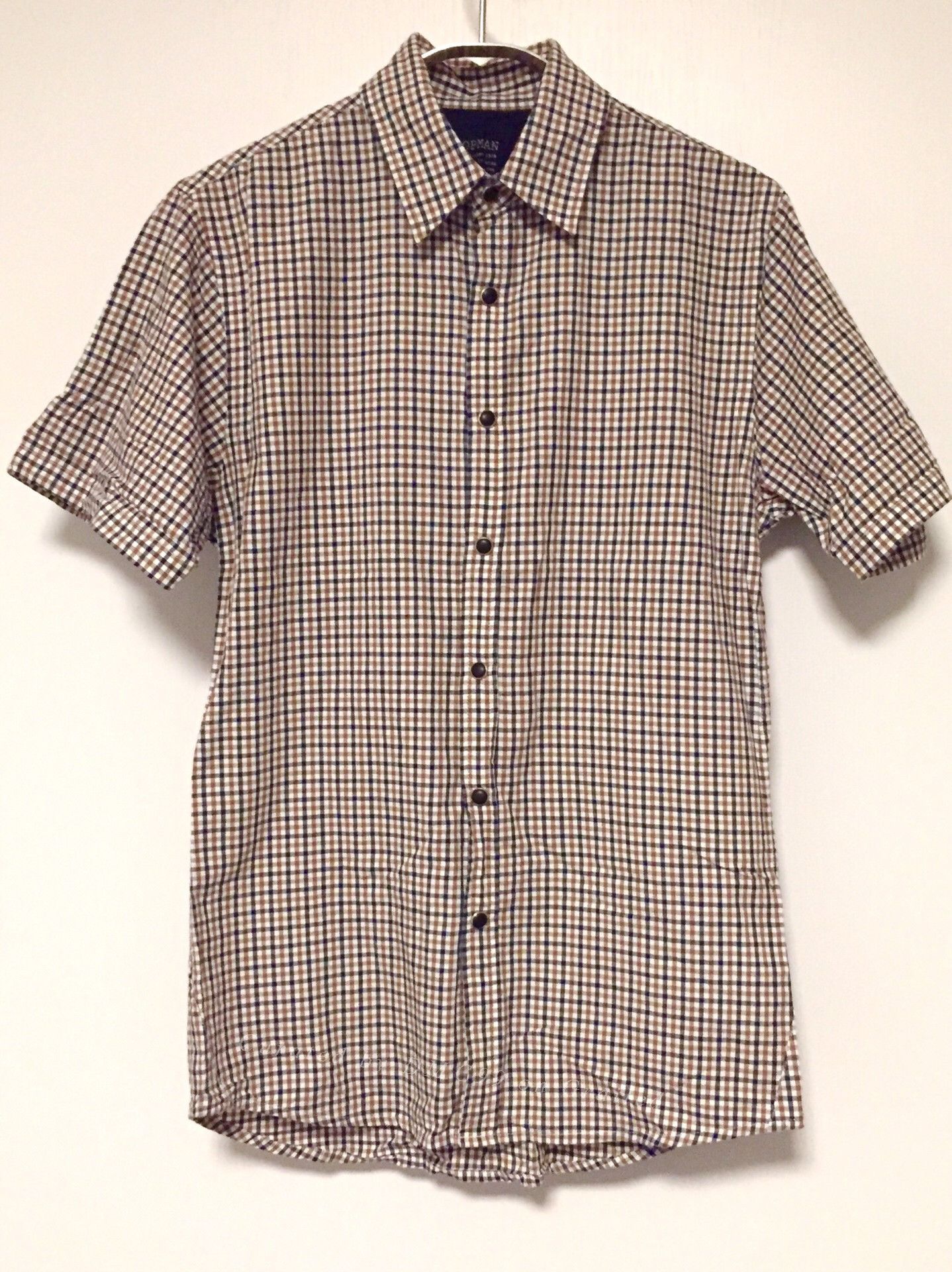 Topshop Topshop Topman British Plaid Shirt Size US XS / EU 42 / 0 - 3 Thumbnail