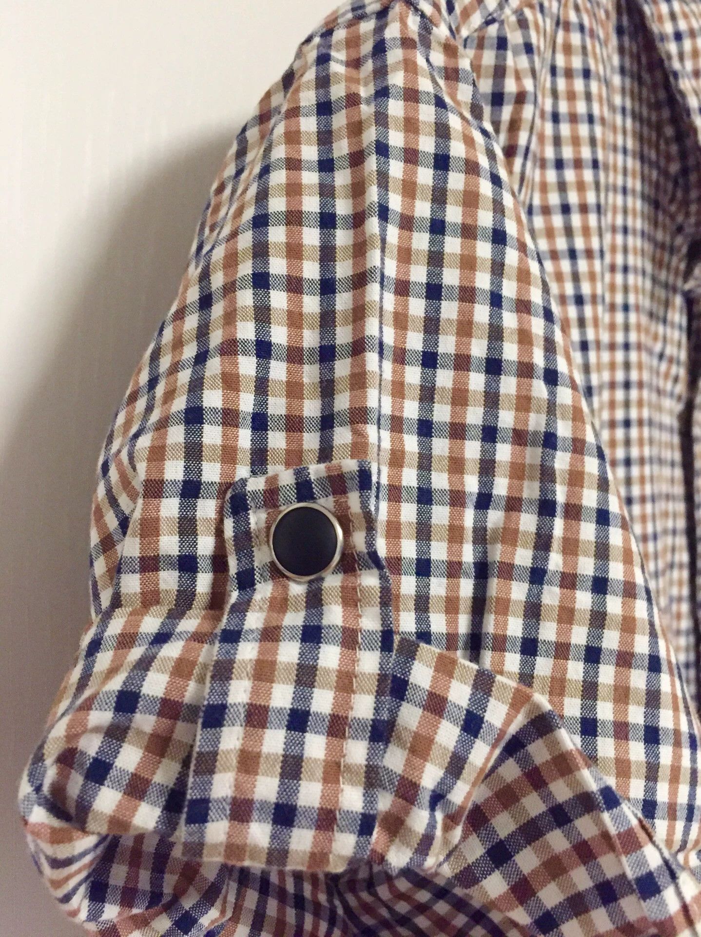 Topshop Topshop Topman British Plaid Shirt Size US XS / EU 42 / 0 - 7 Thumbnail