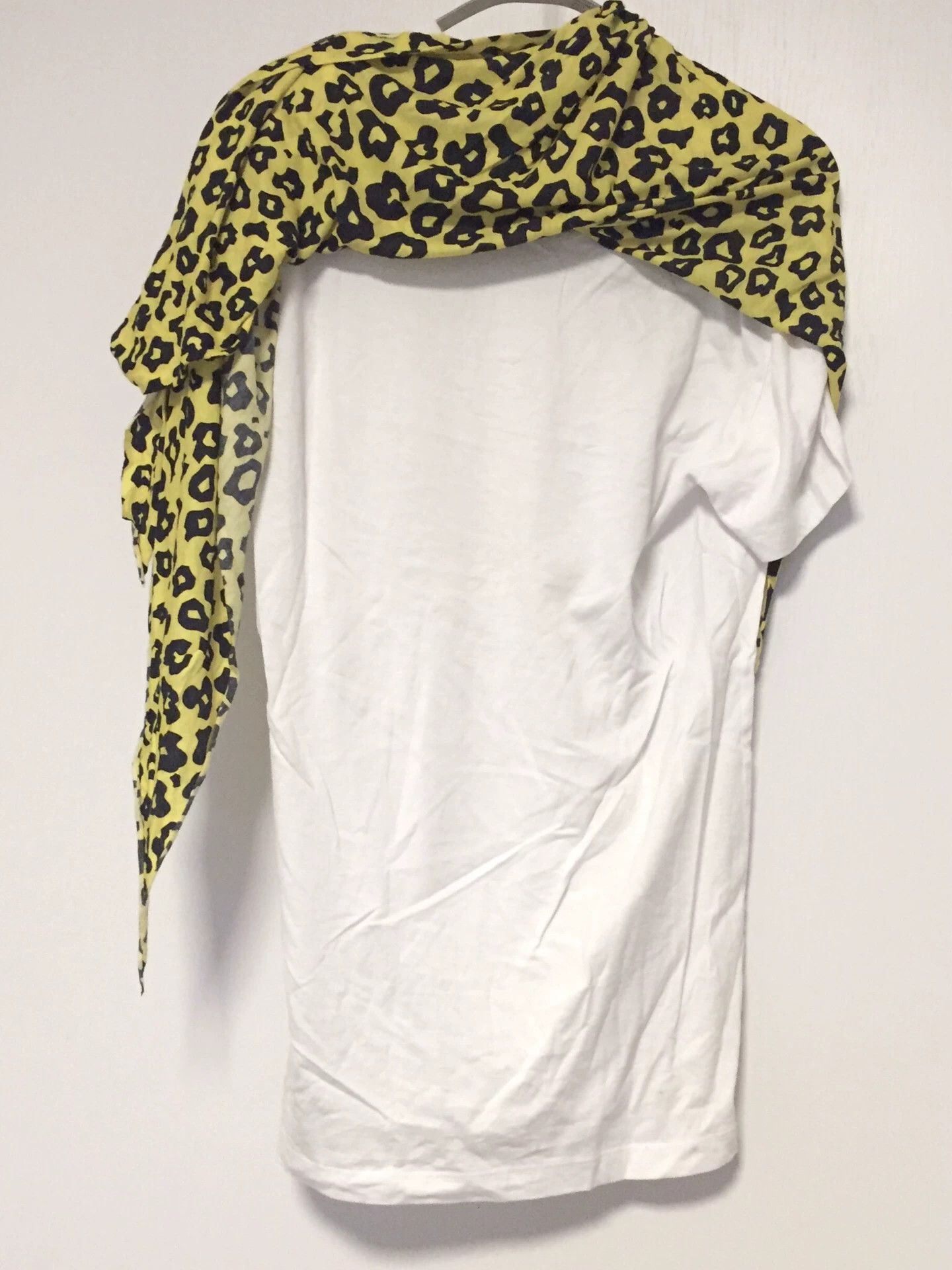 McQ Alexander McQueen Alexander McQueen McQ Leopard Scarf T-shirt Size US S / EU 44-46 / 1 - 6 Thumbnail
