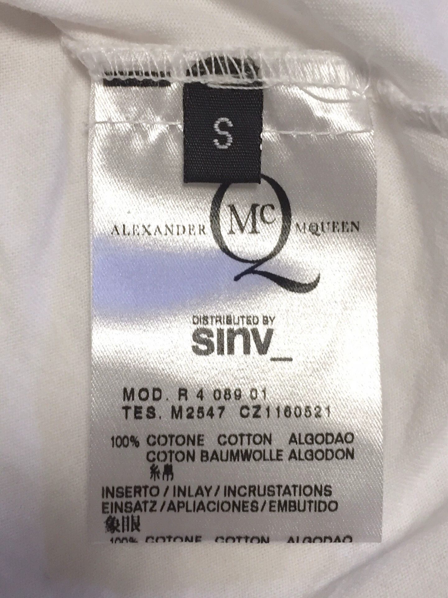 McQ Alexander McQueen Alexander McQueen McQ Leopard Scarf T-shirt Size US S / EU 44-46 / 1 - 8 Thumbnail