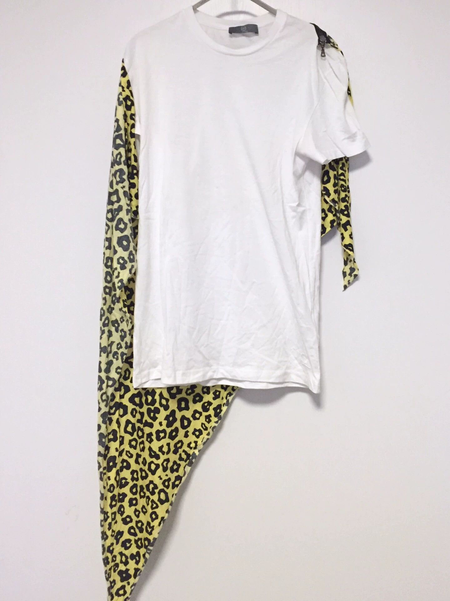 McQ Alexander McQueen Alexander McQueen McQ Leopard Scarf T-shirt Size US S / EU 44-46 / 1 - 4 Thumbnail