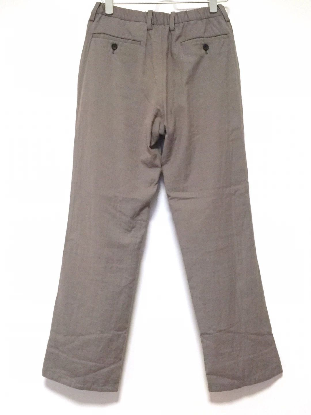 Issey Miyake Issey Miyake Men's Smoke Gray Summer Pants Size US 26 / EU 42 - 4 Thumbnail
