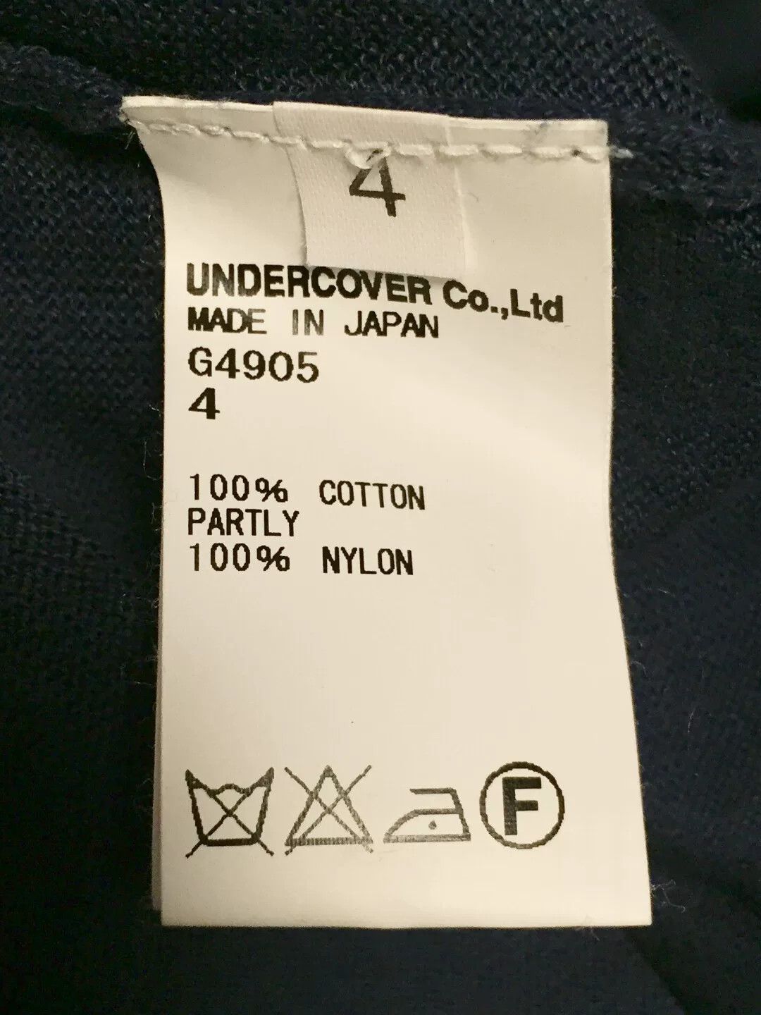 Undercover Undercover Jun Takahashi Cotton Knit Size US XL / EU 56 / 4 - 6 Thumbnail