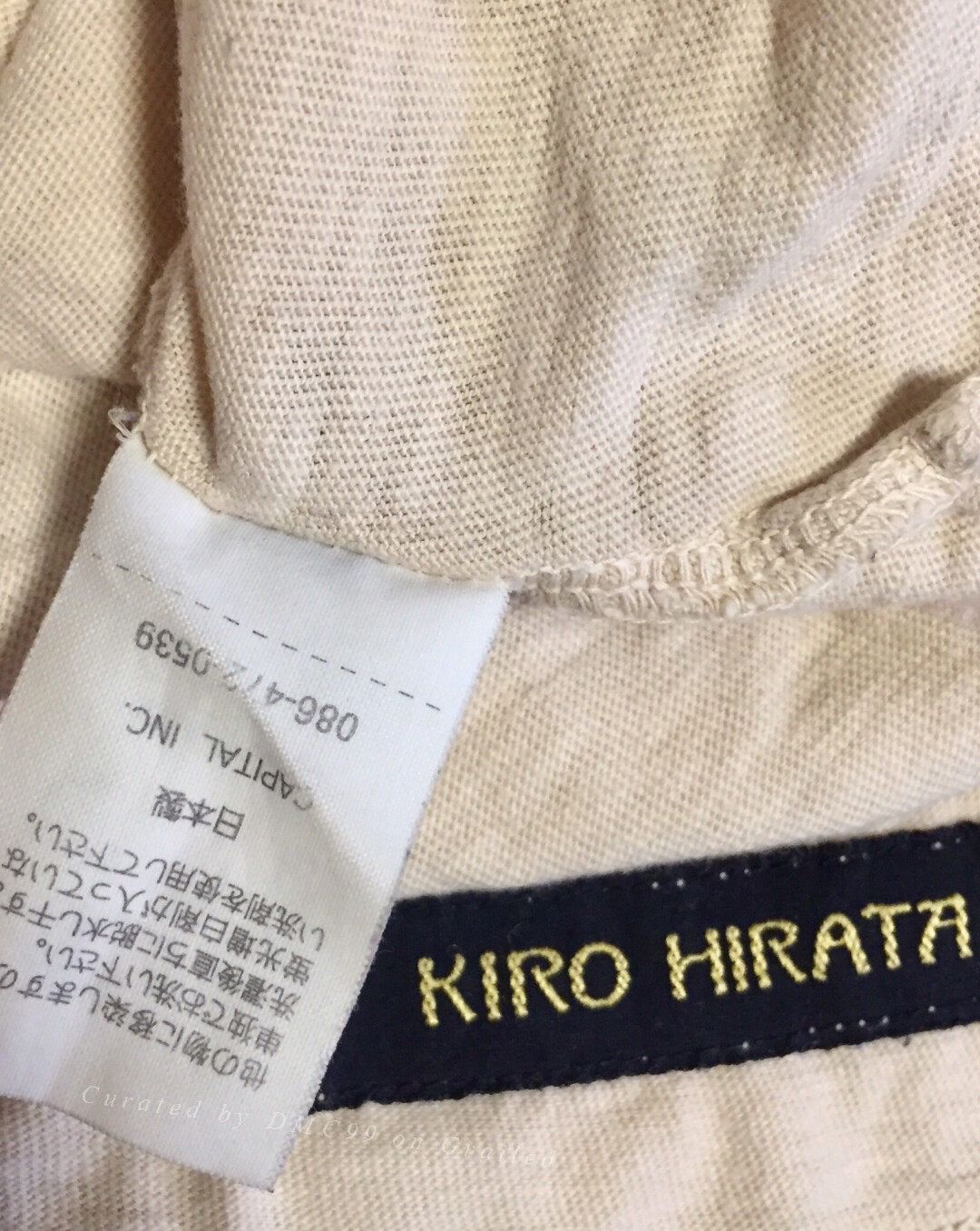 Vintage Kapital Kiro Hirata Cotton T-Shirt Size US S / EU 44-46 / 1 - 5 Thumbnail