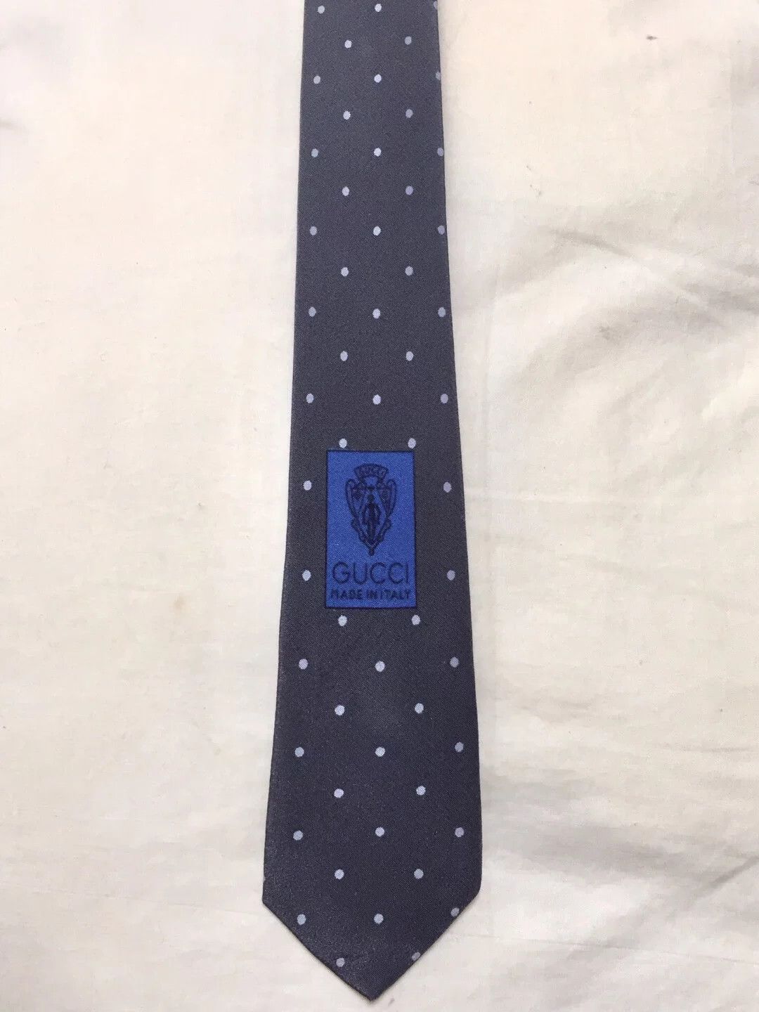 Gucci Gucci Silk Italian Handmade Tie Size ONE SIZE - 5 Thumbnail
