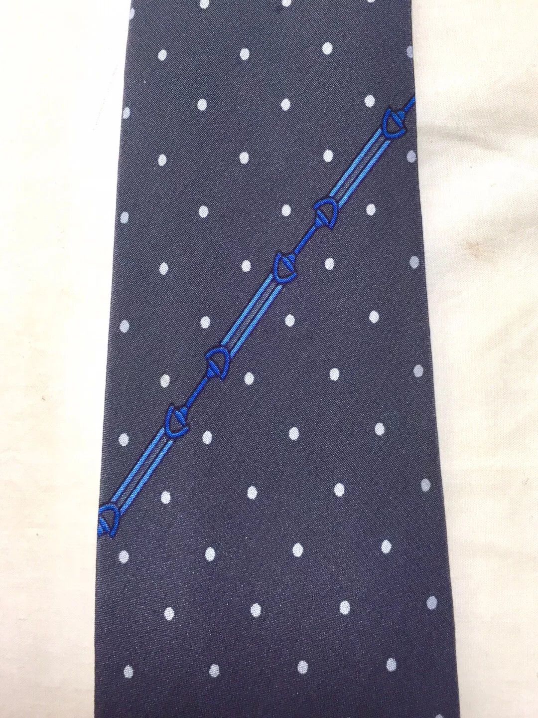Gucci Gucci Silk Italian Handmade Tie Size ONE SIZE - 3 Thumbnail