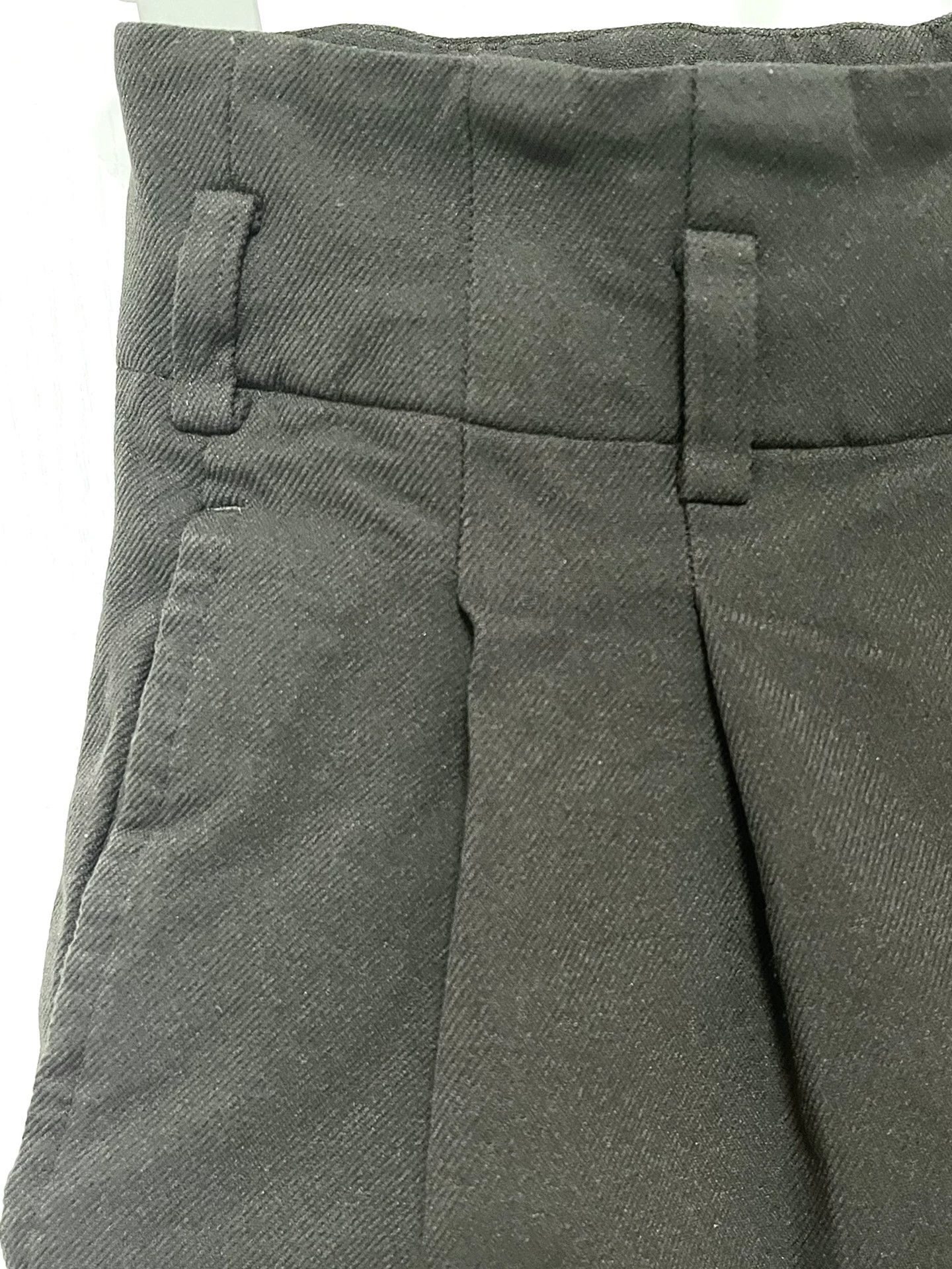 Comme des Garcons Comme des Garçons Army Green Cropped Wide-Leg Pants Size 36" / US 14 / IT 50 - 2 Thumbnail