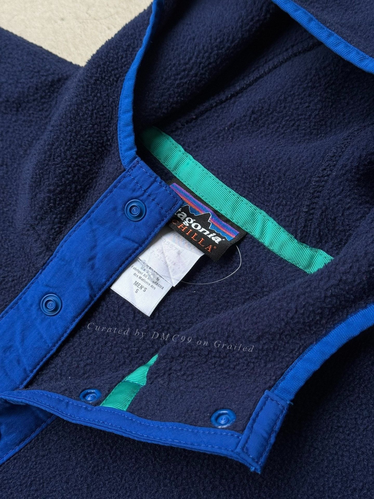 Vintage Vintage Patagonia Men's Fleece Jacket Size US S / EU 44-46 / 1 - 4 Thumbnail
