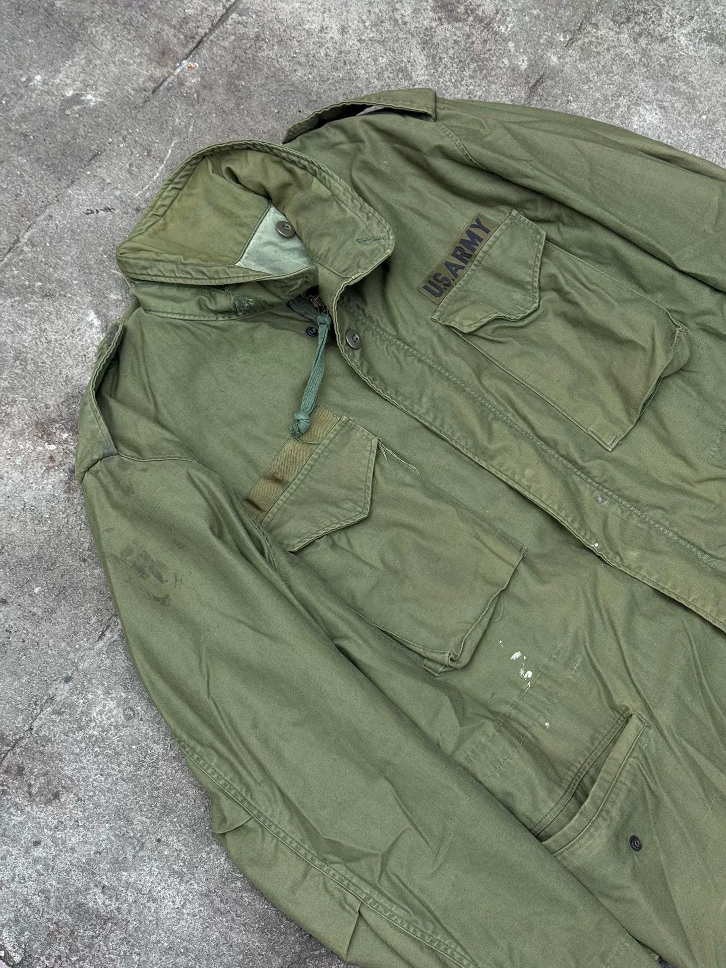 Vintage Vintage 70s Military M65 Jacket Size US XL / EU 56 / 4 - 3 Thumbnail