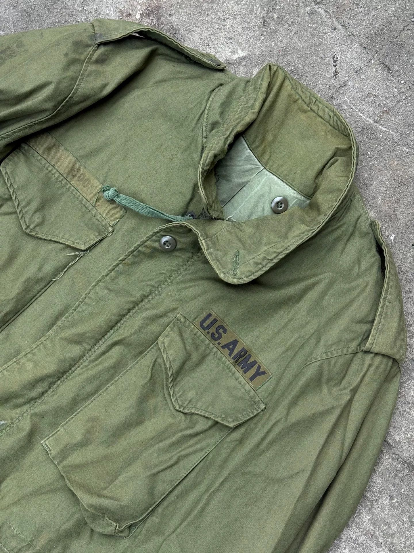 Vintage Vintage 70s Military M65 Jacket Size US XL / EU 56 / 4 - 4 Thumbnail