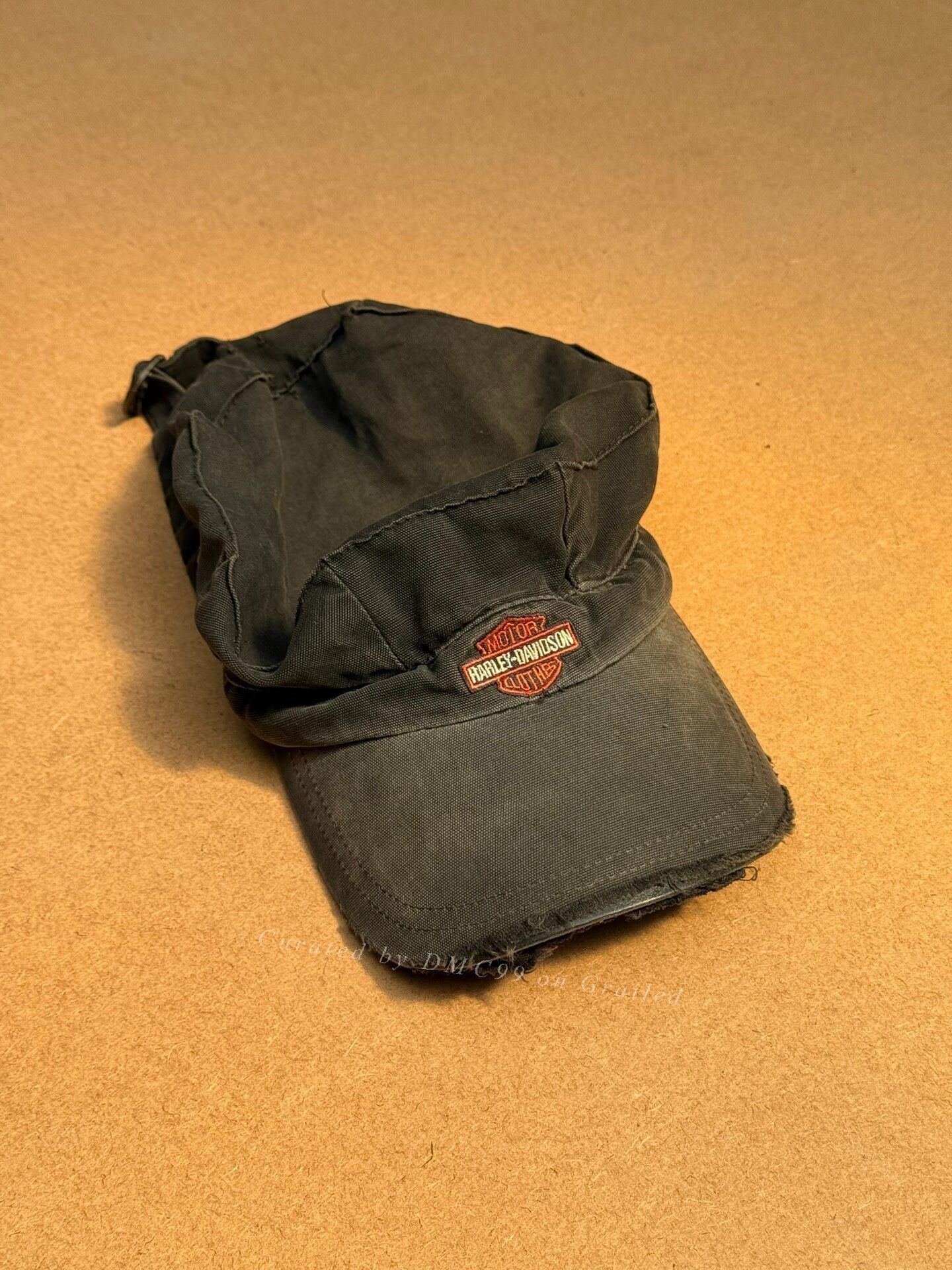 Vintage Vintage Harley Davidson Beret Size ONE SIZE - 2 Thumbnail