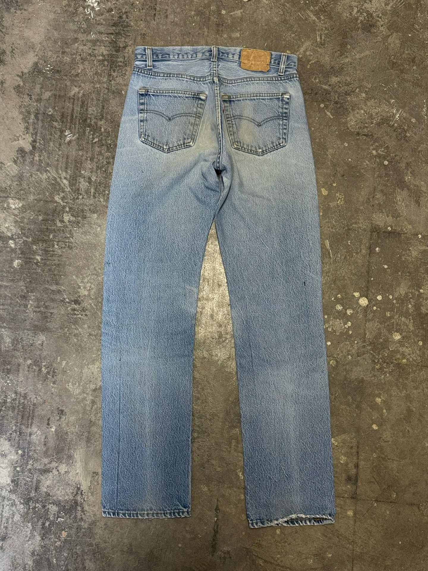 Vintage Vintage American Levi's 501 Ice Blue Size US 26 / EU 42 - 2 Thumbnail