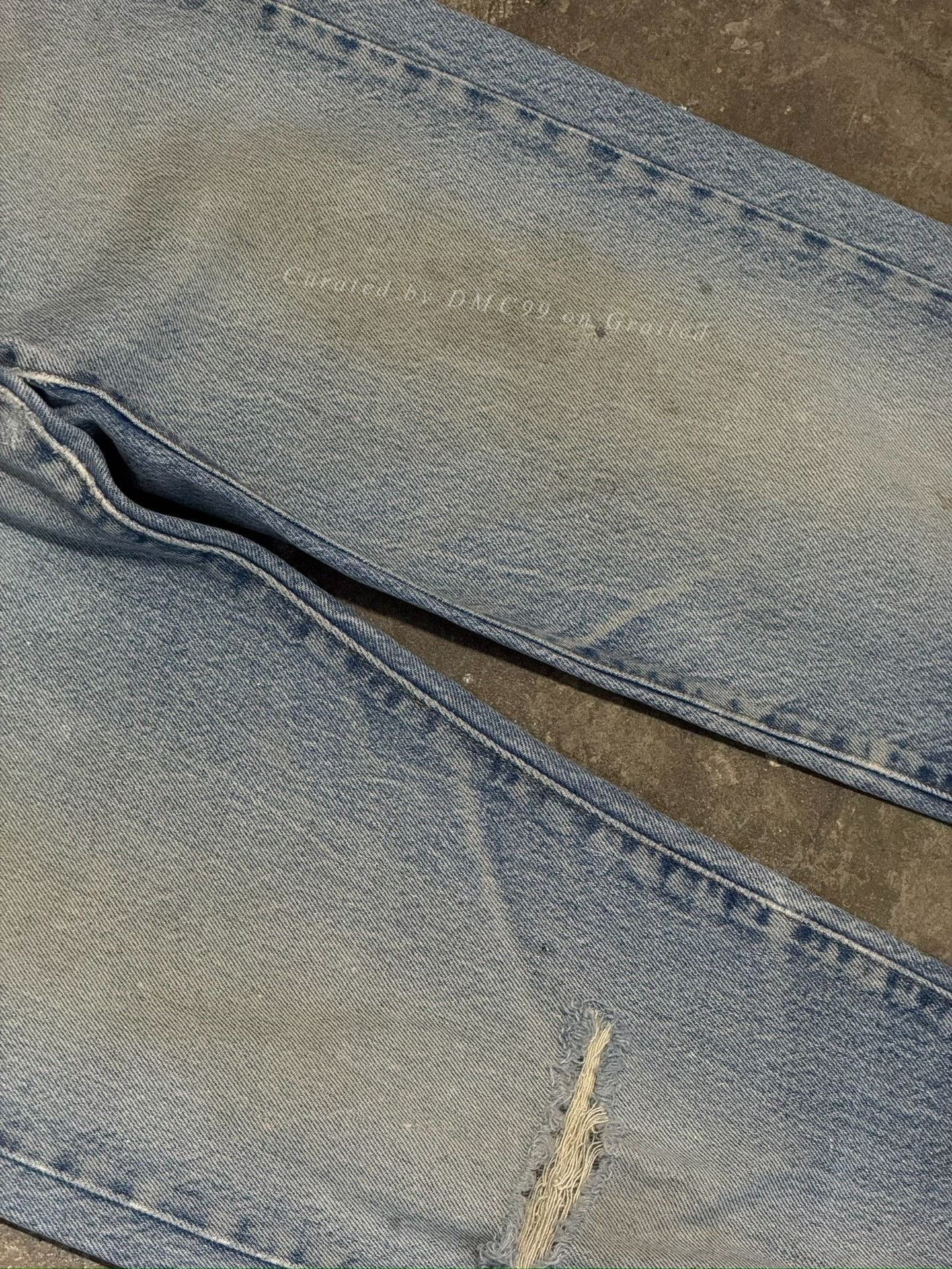 Vintage Vintage American Levi's 501 Ice Blue Size US 26 / EU 42 - 4 Thumbnail