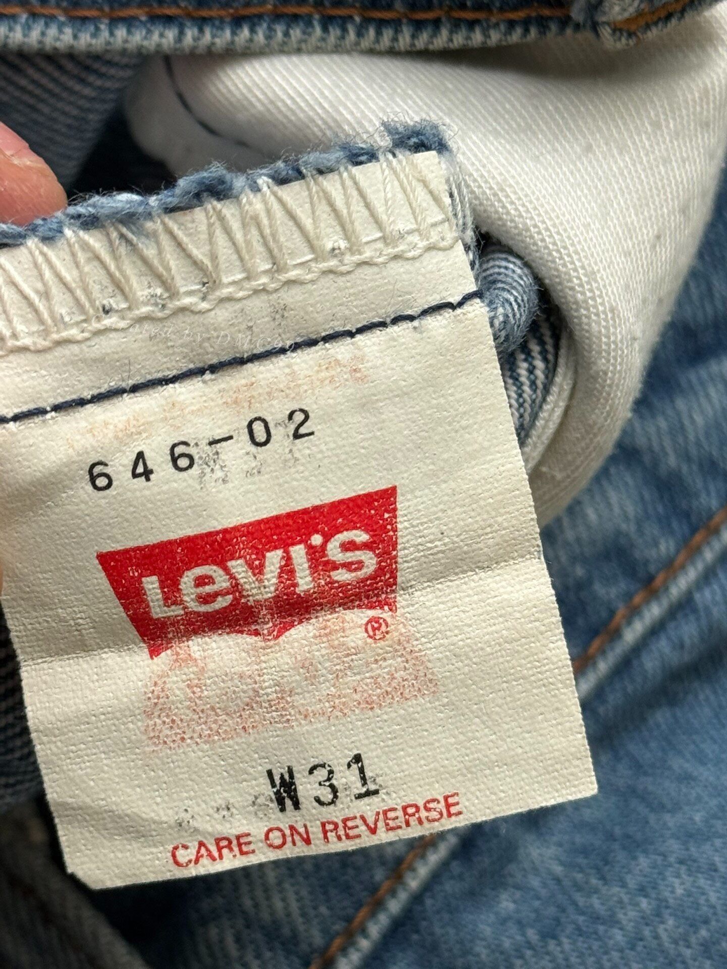 Vintage Vintage Levi's 646 Jeans Size US 32 / EU 48 - 9 Thumbnail
