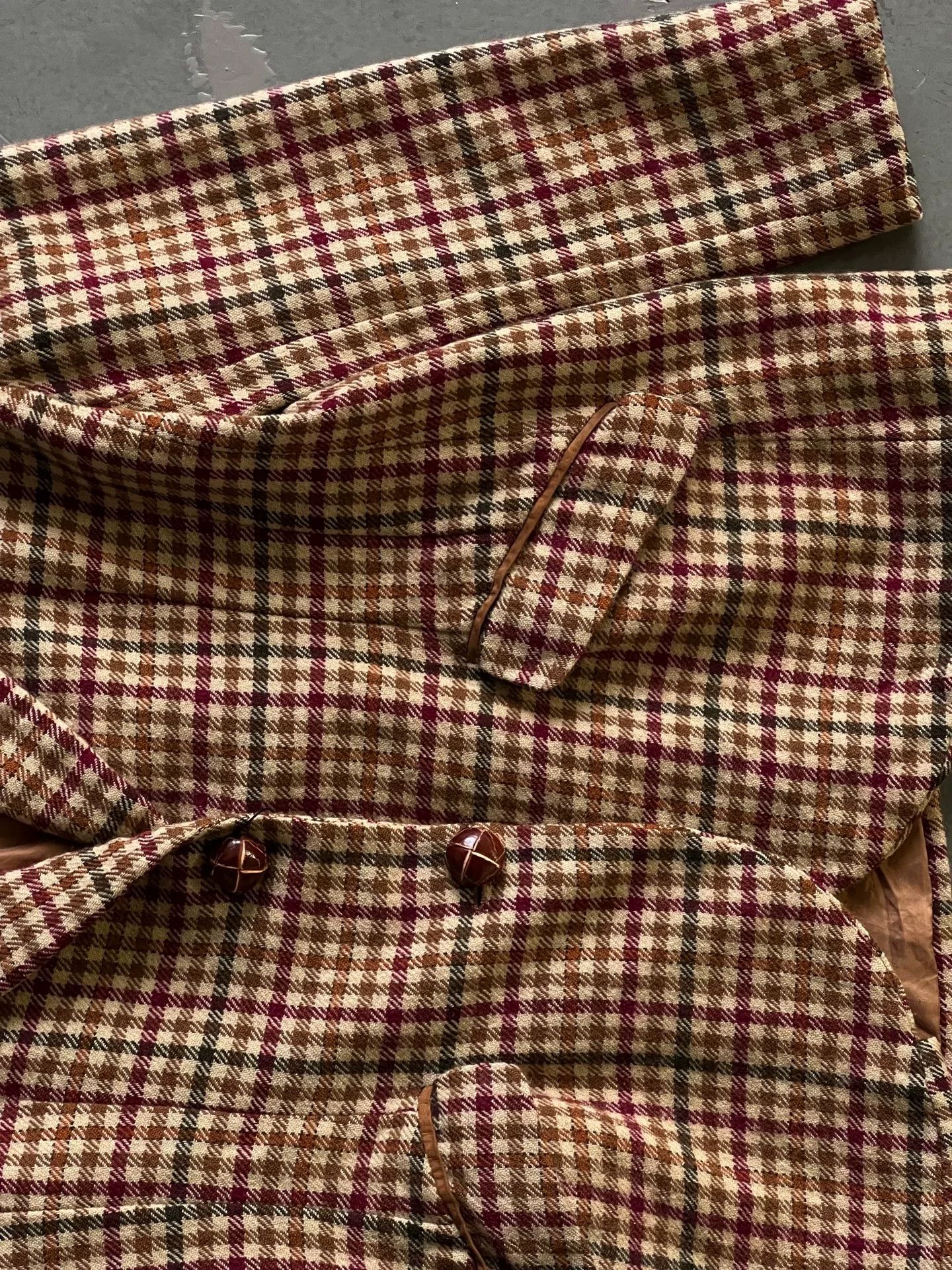 Vintage Vintage Burberry Plaid Blazer Size US M / EU 48-50 / 2 - 4 Thumbnail