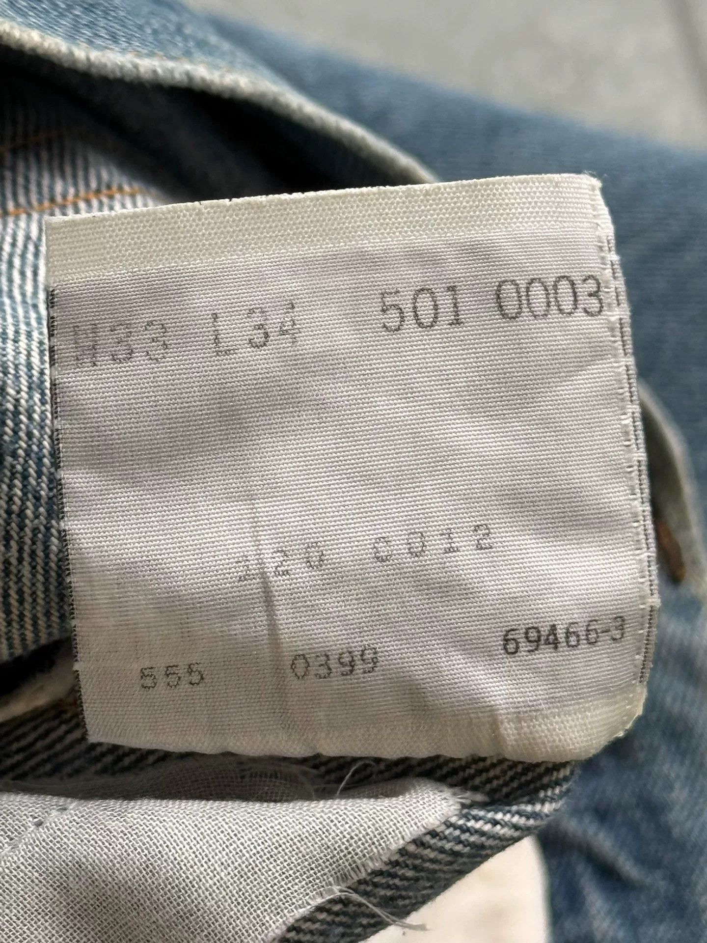 Vintage Vintage Levi's 501 BigE Jeans Size US 32 / EU 48 - 9 Thumbnail