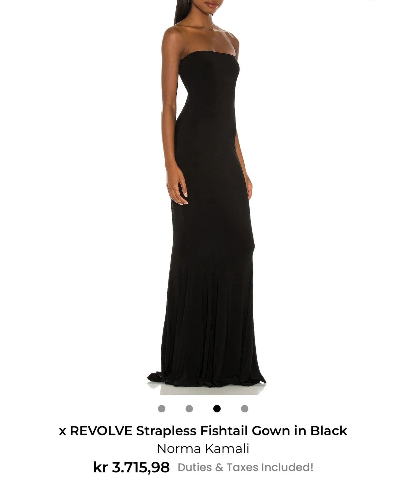 Norma Kamali Norma KAMALI Strapless fishtail gown Dress Size S / US 4 / IT 40 - 2 Thumbnail