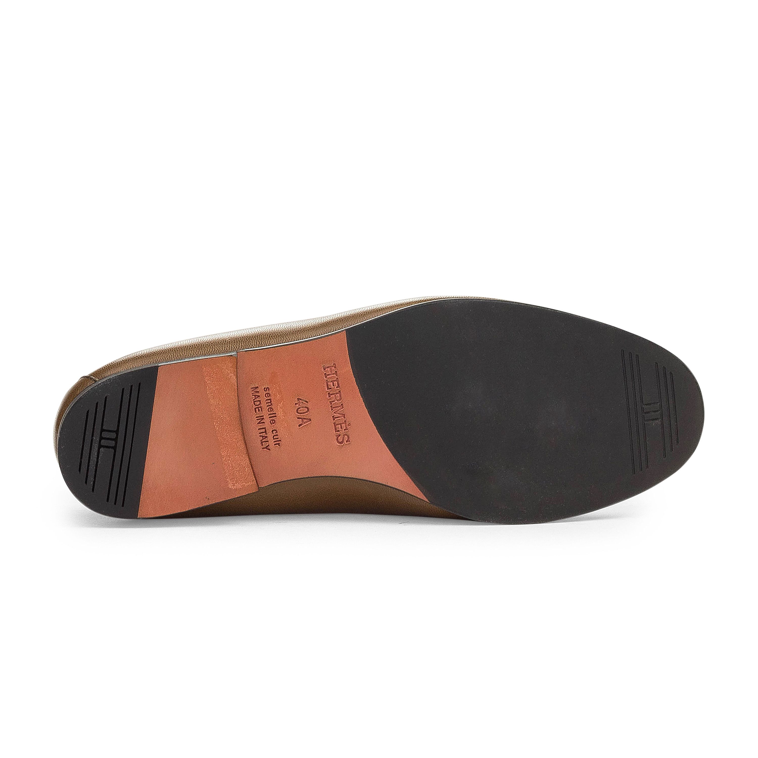 Hermes Blaise Loafer Natural Safari 7/40 Size US 7 / EU 40 - 3 Thumbnail