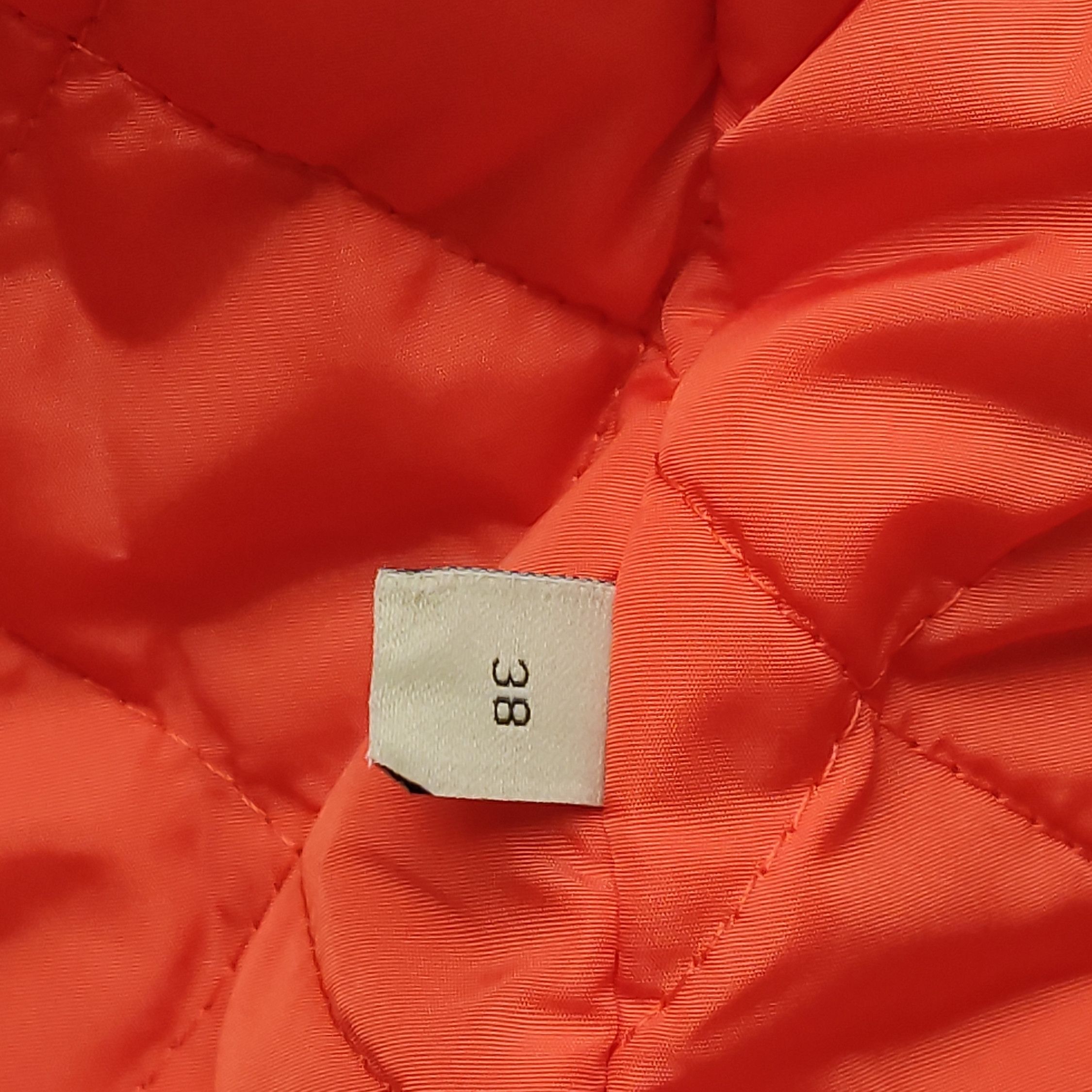 Gucci Gucci Orange Logo Patch Zip Vest Size 38 Size XS / US 0-2 / IT 36-38 - 11 Thumbnail
