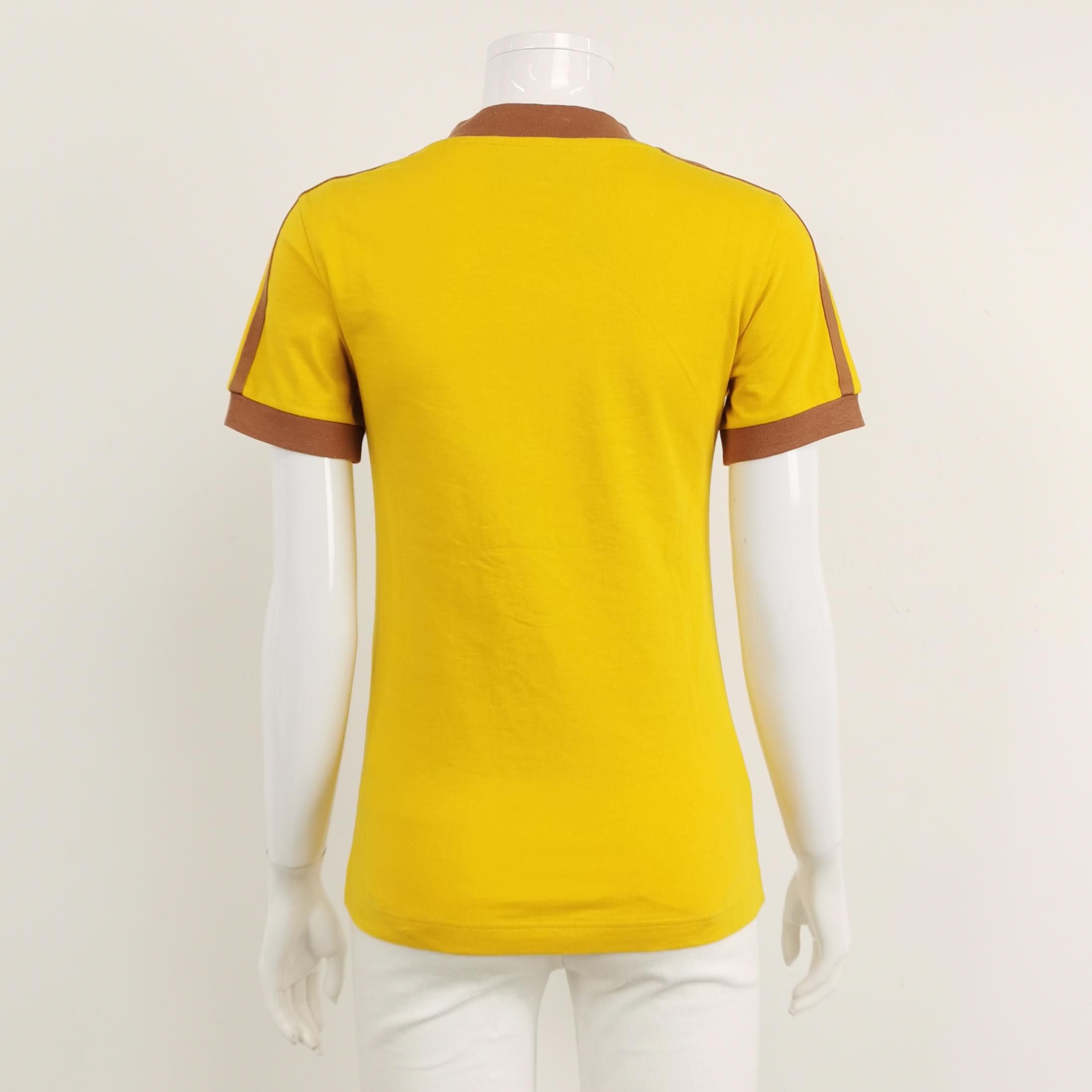 Gucci Gucci x Adidas Logo V-Neck T-Shirt Size XS Size XS / US 0-2 / IT 36-38 - 2 Thumbnail