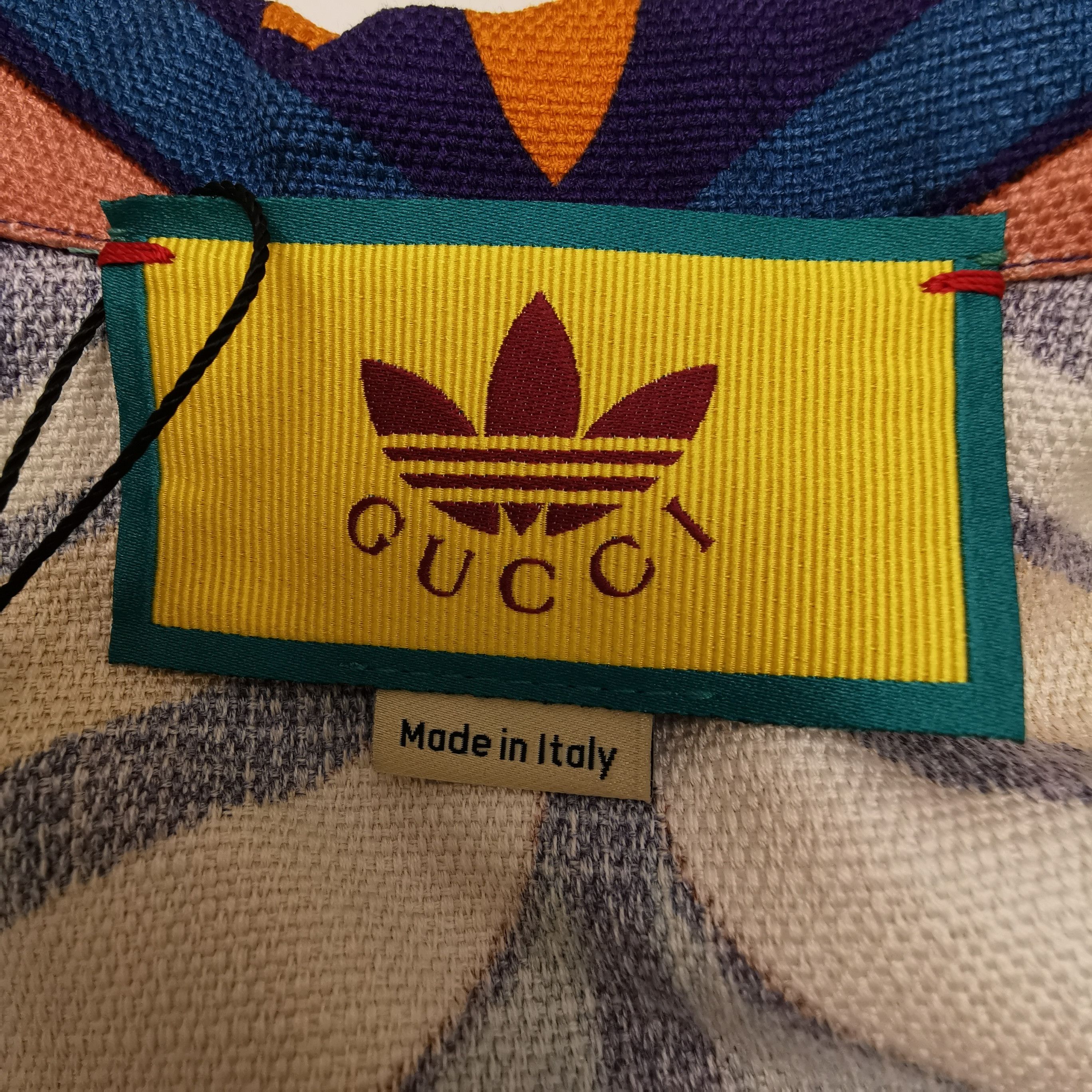 Gucci Gucci x Adidas Logo Print Button Up Shirt Size S / US 4 / IT 40 - 5 Thumbnail
