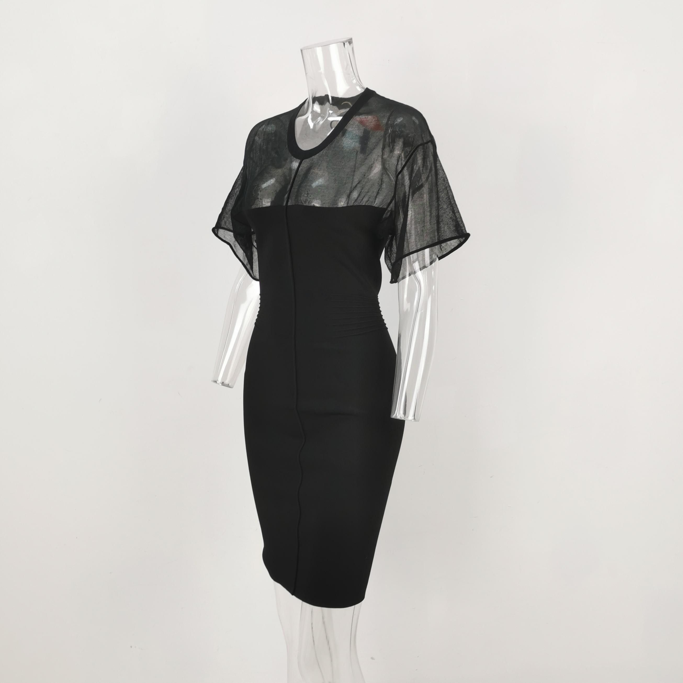 Alexander Wang Alexander Wang Mesh Panel Dress Size L Size L / US 10 / IT 46 - 2 Thumbnail