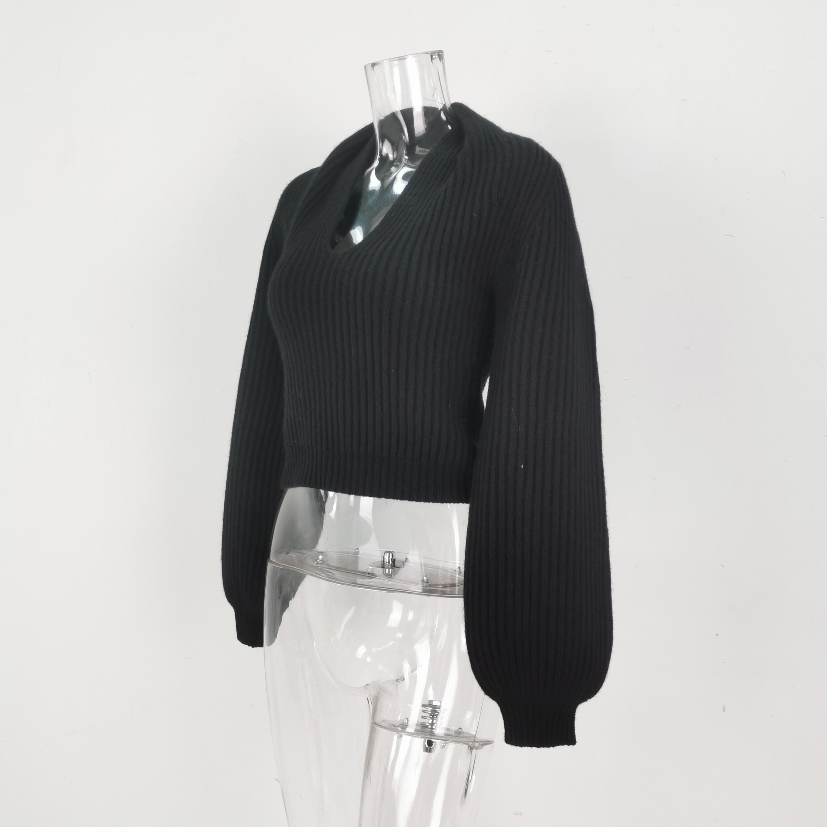 Alexander Wang Alexander Wang Ribbed Wool Blend Sweater Size S Size S / US 4 / IT 40 - 2 Thumbnail
