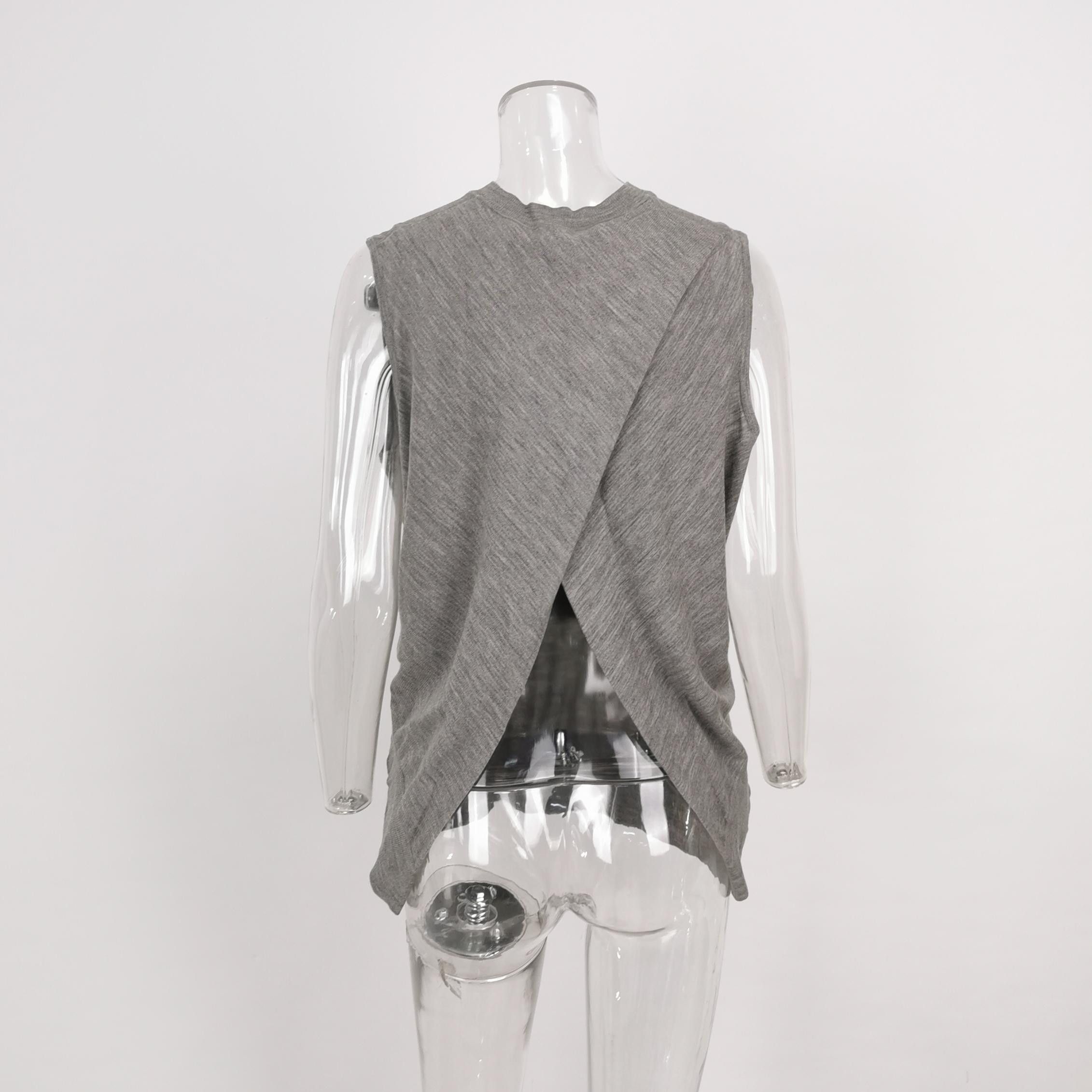 Alexander Wang Alexander Wang Merino Wool Sleeveless Sweater Size L Size L / US 10 / IT 46 - 3 Thumbnail