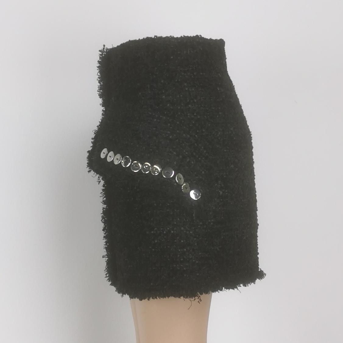 Alexander Wang Alexander Wang Button Tweed Mini Skirt Size 2 Size 26" / US 2 / IT 38 - 2 Thumbnail