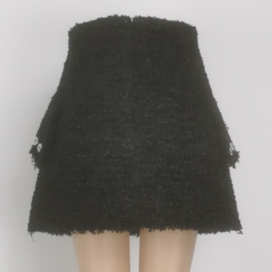 Alexander Wang Alexander Wang Button Tweed Mini Skirt Size 2 Size 26" / US 2 / IT 38 - 3 Thumbnail
