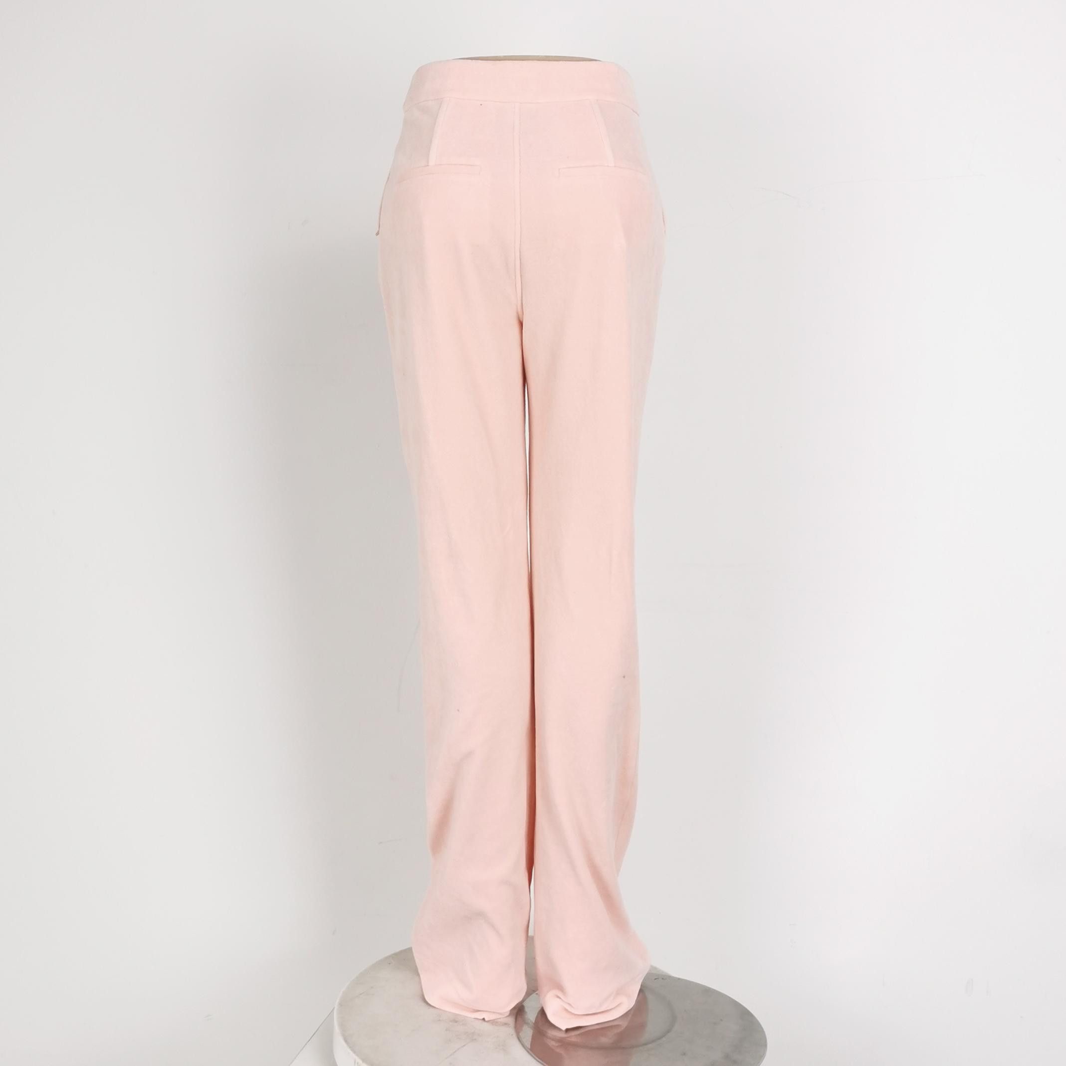 Alexander Wang Alexander Wang Pink Cotton Blend Pants US 2 Size 26" / US 2 / IT 38 - 3 Thumbnail