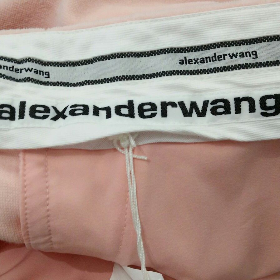 Alexander Wang Alexander Wang Pink Cotton Blend Pants US 2 Size 26" / US 2 / IT 38 - 4 Thumbnail