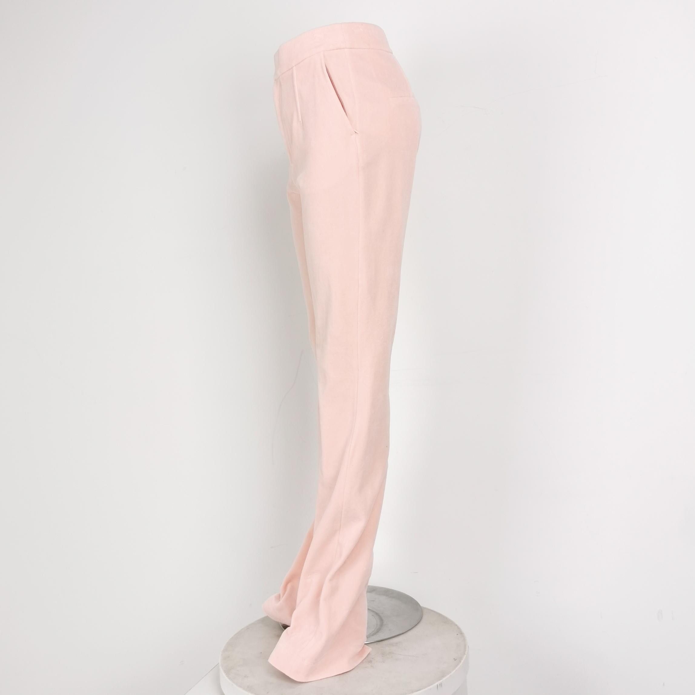 Alexander Wang Alexander Wang Pink Cotton Blend Pants US 2 Size 26" / US 2 / IT 38 - 2 Thumbnail