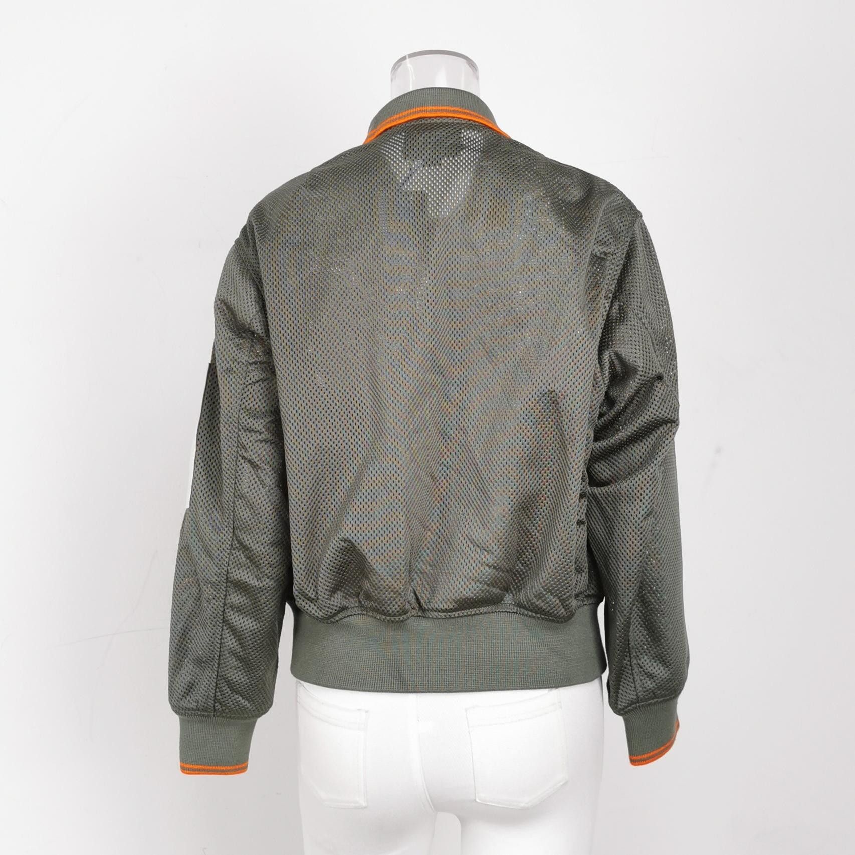 Alexander Wang Alexander Wang Mesh Bomber Jacket Size XS Size XS / US 0-2 / IT 36-38 - 3 Thumbnail