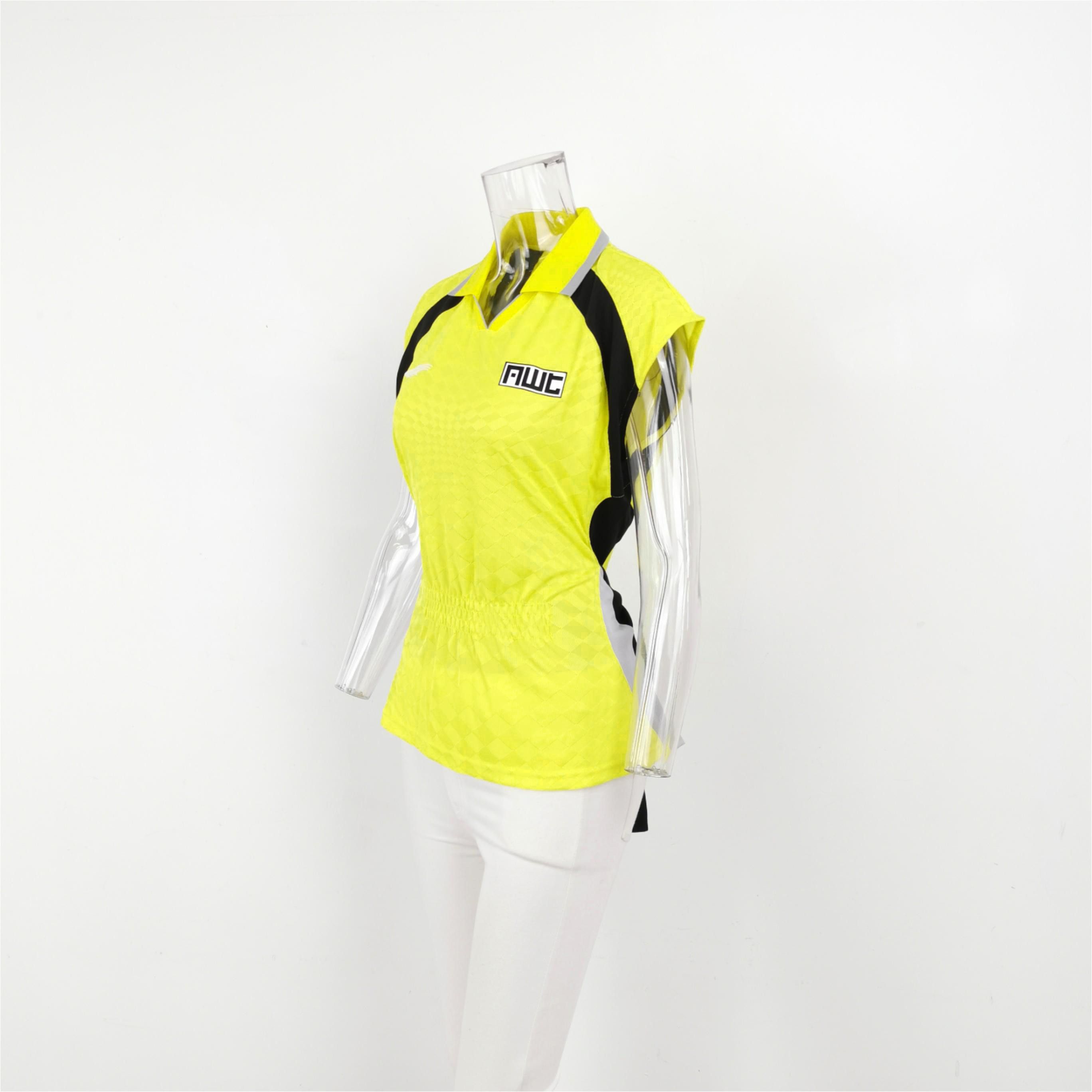 Alexander Wang Alexander Wang Yellow Polo Top Size XS Size XS / US 0-2 / IT 36-38 - 2 Thumbnail