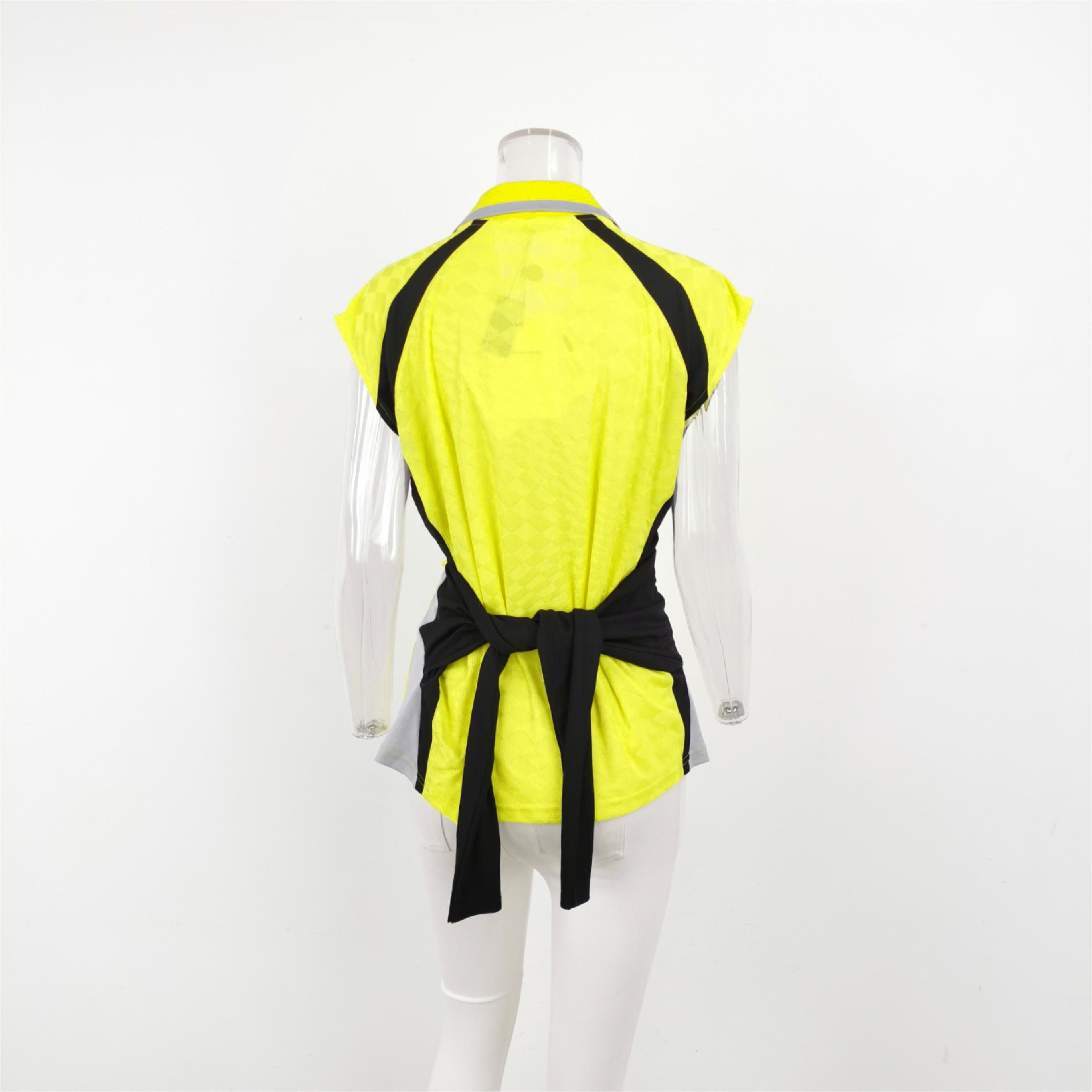 Alexander Wang Alexander Wang Yellow Polo Top Size XS Size XS / US 0-2 / IT 36-38 - 3 Thumbnail