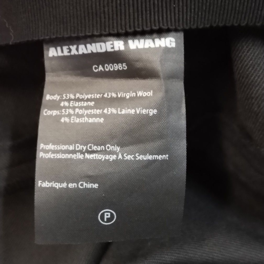Alexander Wang Alexander Wang Wool Blend Zip Pants Size 4 Size 27" / US 4 / IT 40 - 6 Thumbnail