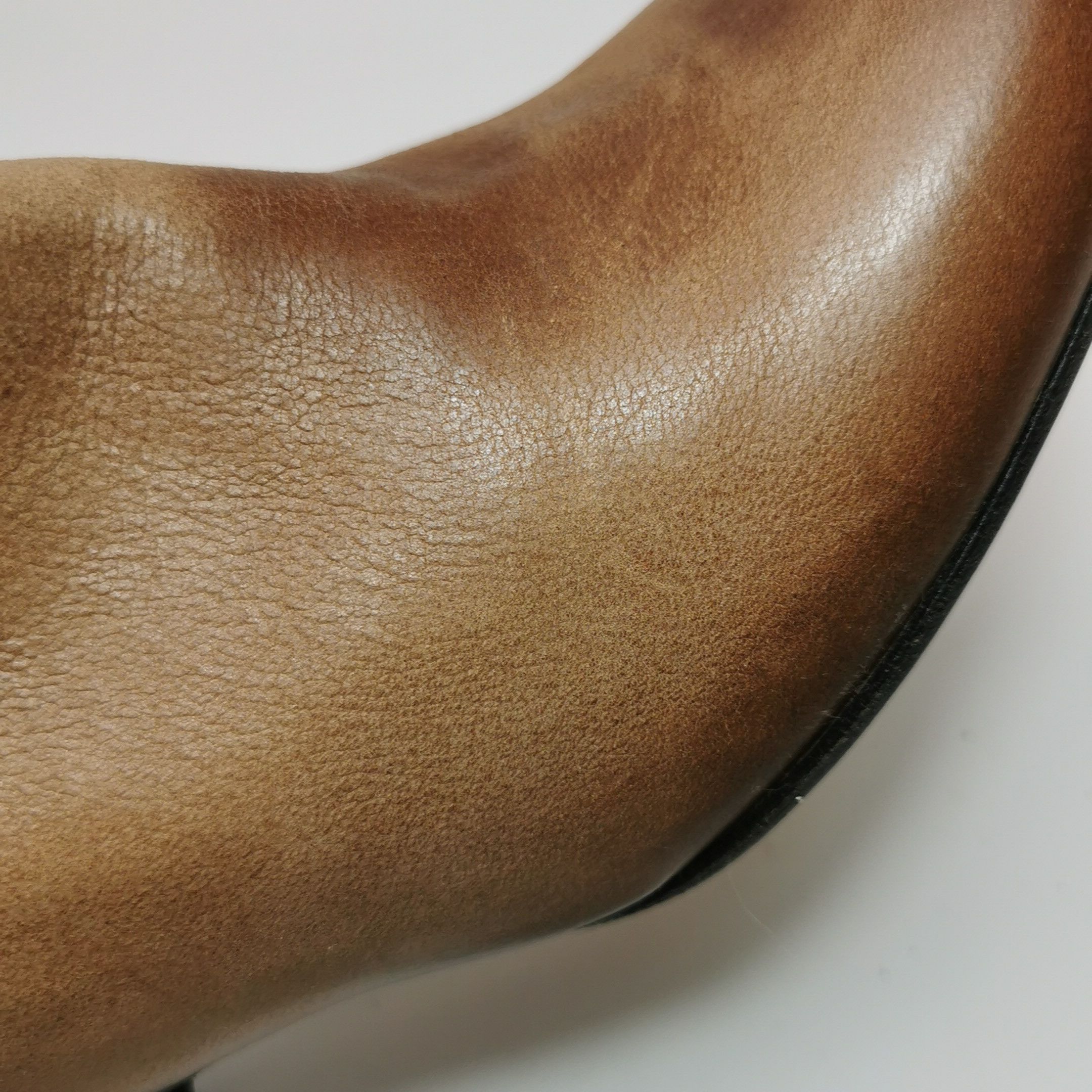 Maison Margiela Maison Margiela Brown Leather Ankle Boots Size 36.5 Size US 6.5 / IT 36.5 - 7 Thumbnail
