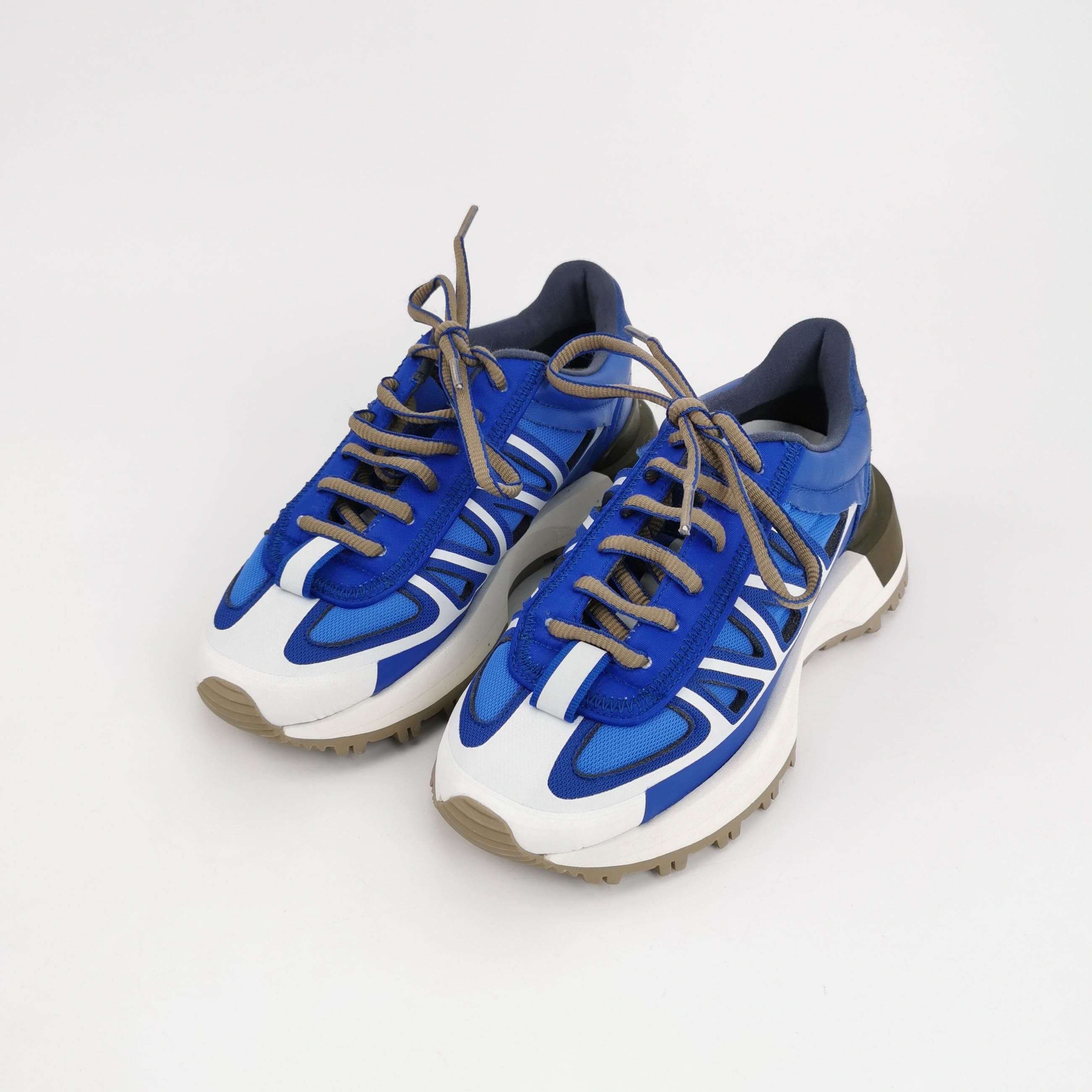 Maison Margiela Maison Margiela Blue Platform Sneakers Size 36 Size US 6 / IT 36 - 2 Thumbnail