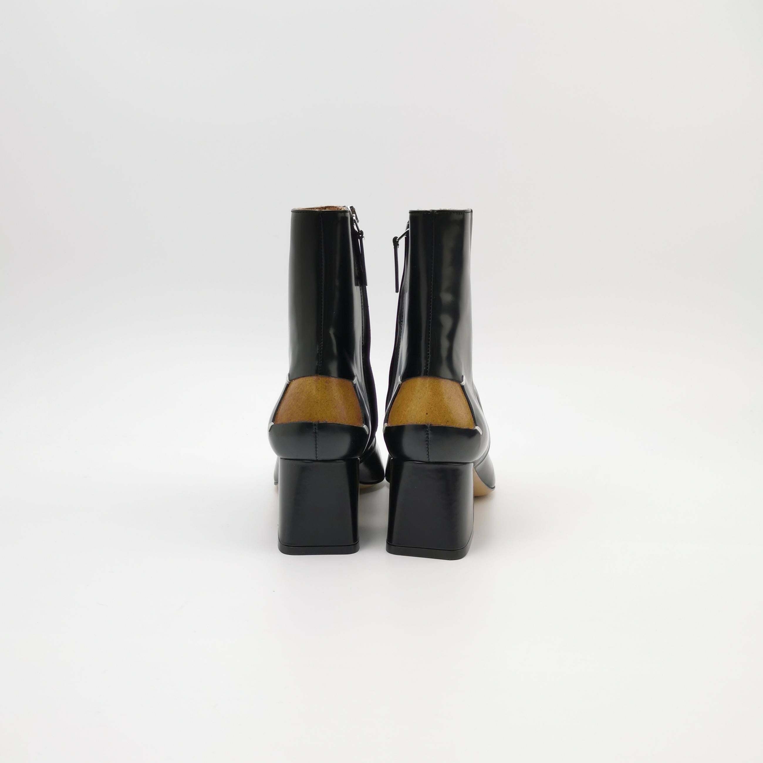 Maison Margiela Maison Margiela Leather Block Heel Boots Size 37 Size US 7 / IT 37 - 4 Thumbnail