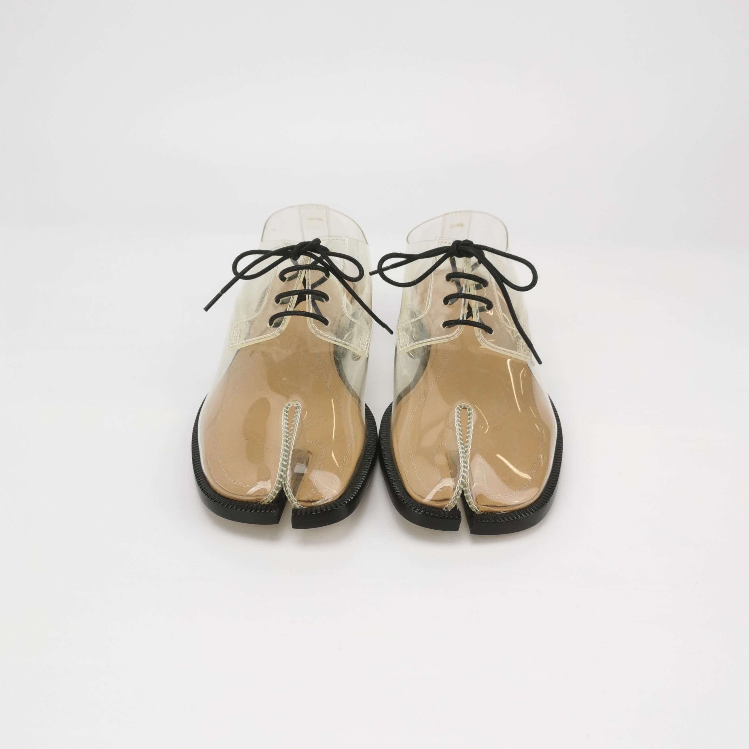 Maison Margiela Maison Margiela Transparent Tabi Lace-up Shoes Size 36 Size US 6 / IT 36 - 3 Thumbnail