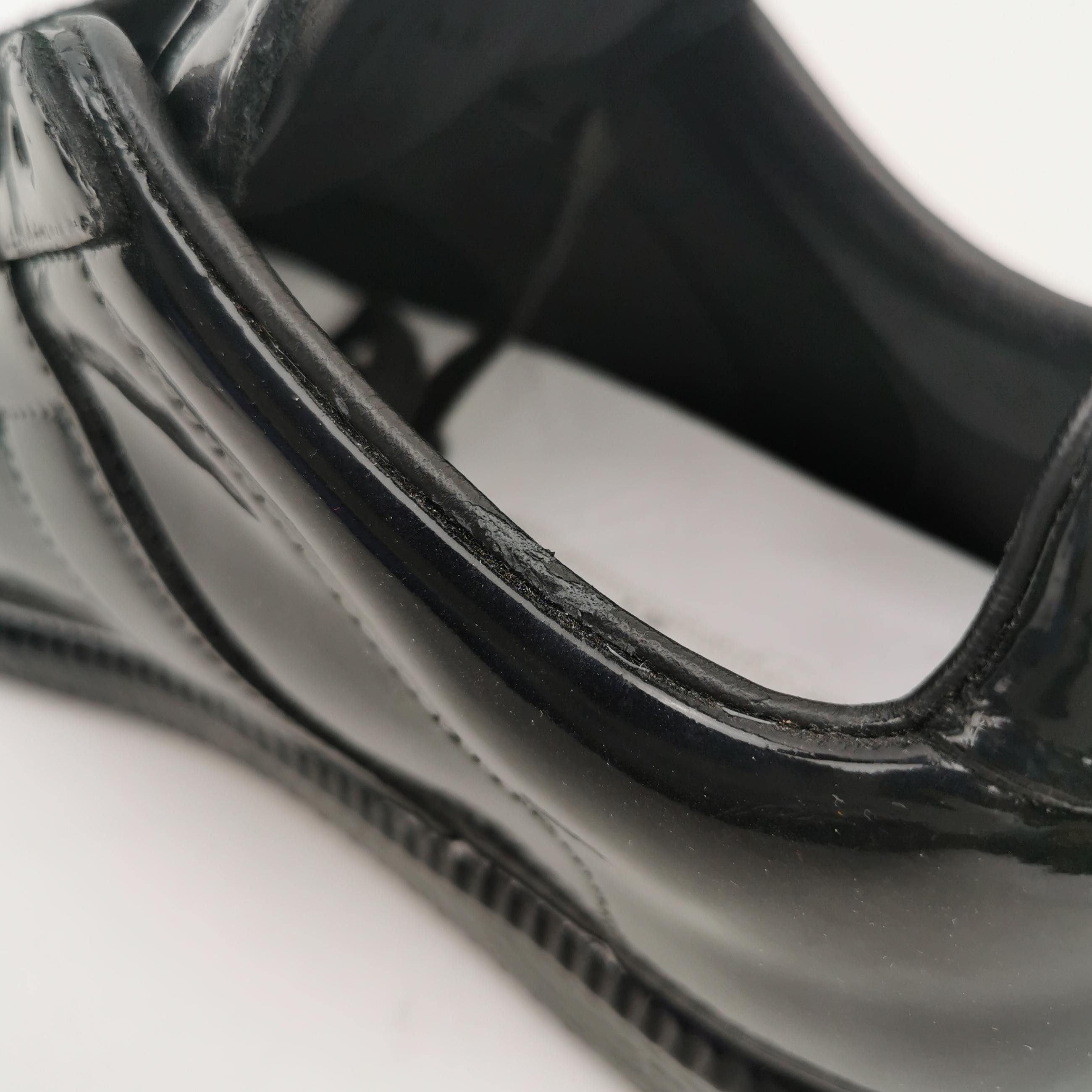 Maison Margiela Maison Margiela Black Patent Replica Sneakers Size 36 Size US 6 / IT 36 - 8 Thumbnail