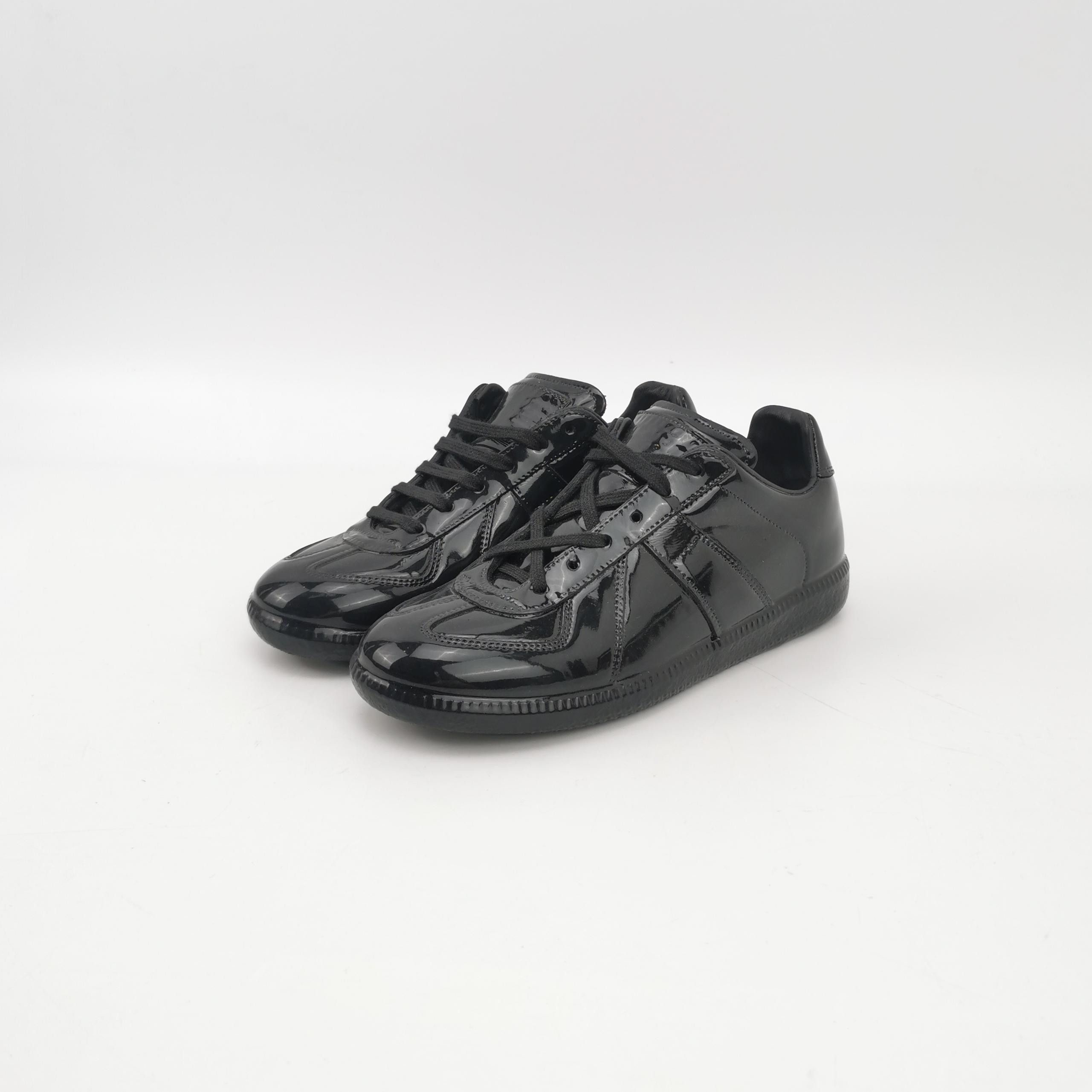 Maison Margiela Maison Margiela Black Patent Replica Sneakers Size 36 Size US 6 / IT 36 - 3 Thumbnail