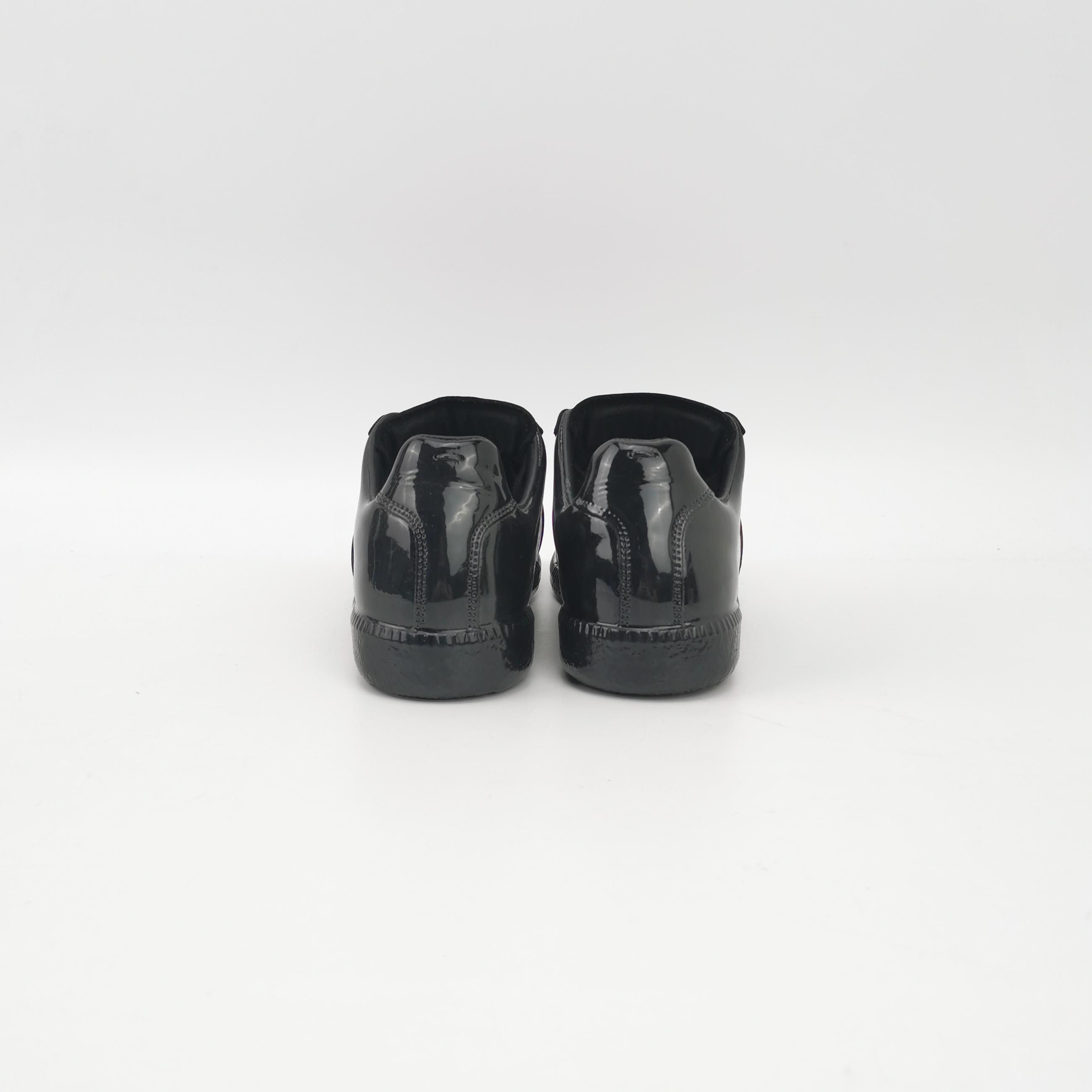 Maison Margiela Maison Margiela Black Patent Replica Sneakers Size 36 Size US 6 / IT 36 - 4 Thumbnail