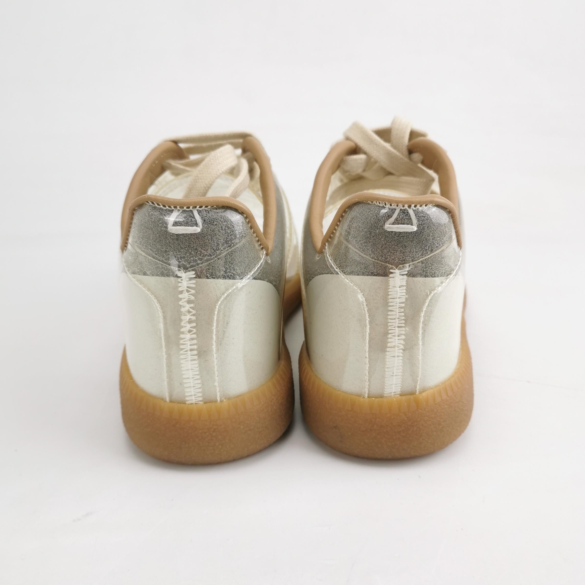 Maison Margiela Maison Margiela Transparent GAT Low-Top Sneakers Size 38 Size US 8 / IT 38 - 4 Thumbnail